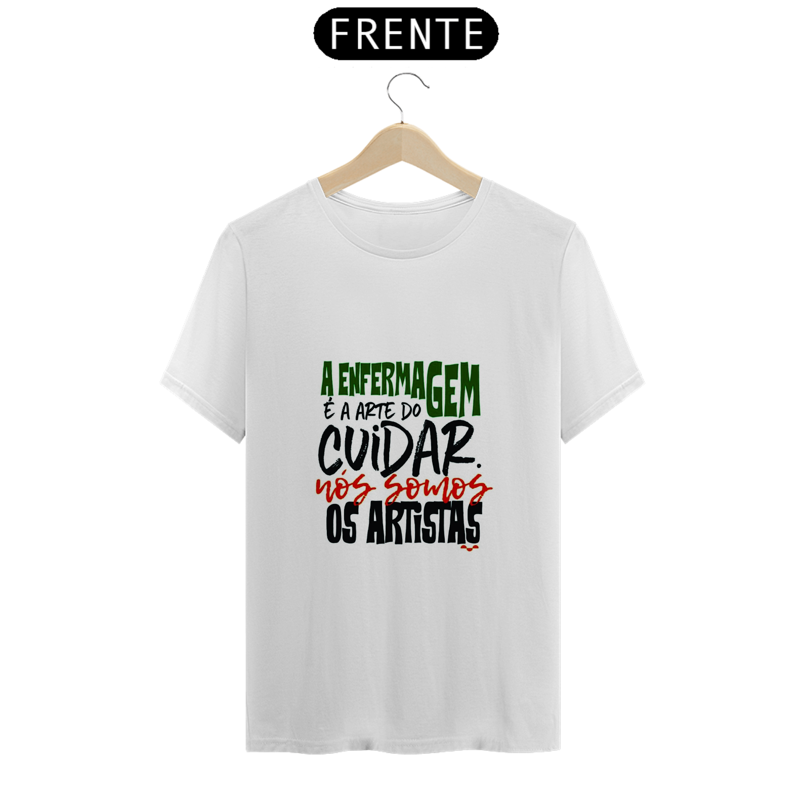 CAMISETA A ENFERMAGEM 