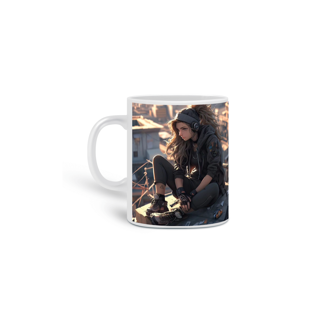 Caneca Porcelana Arte Realista