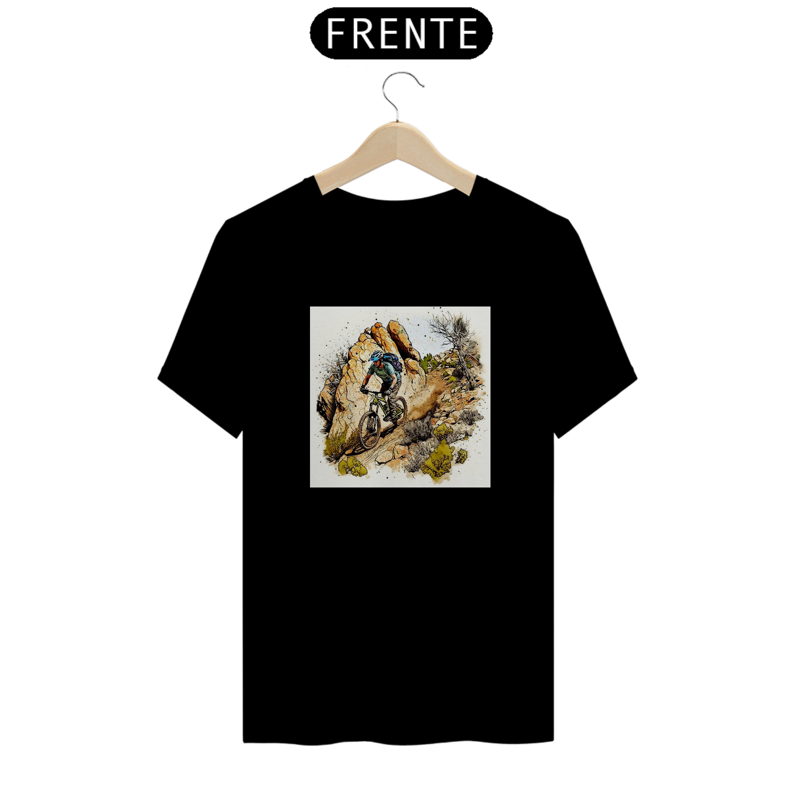 CAMISETA COM ARTE 