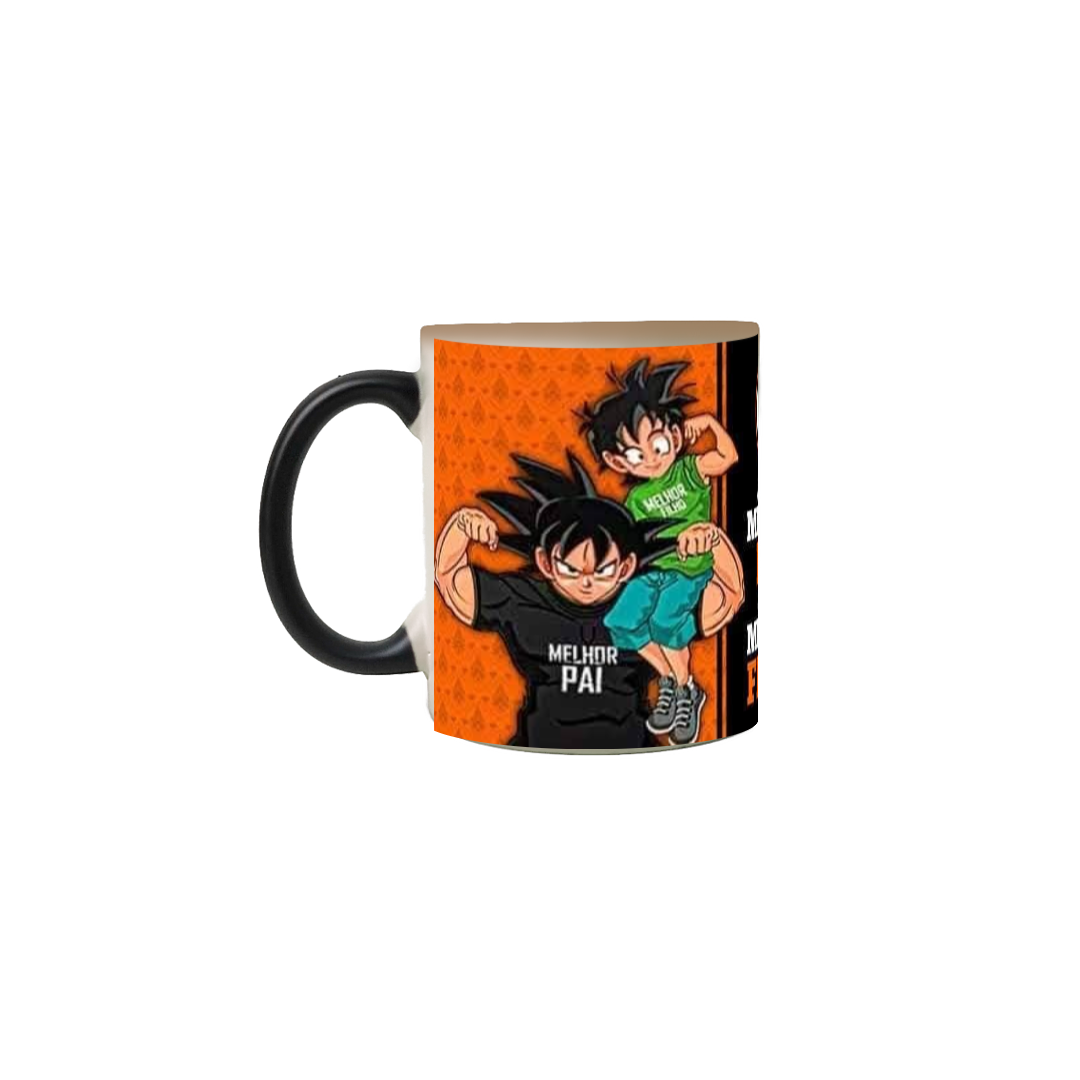 caneca dragon ball z melhor pai