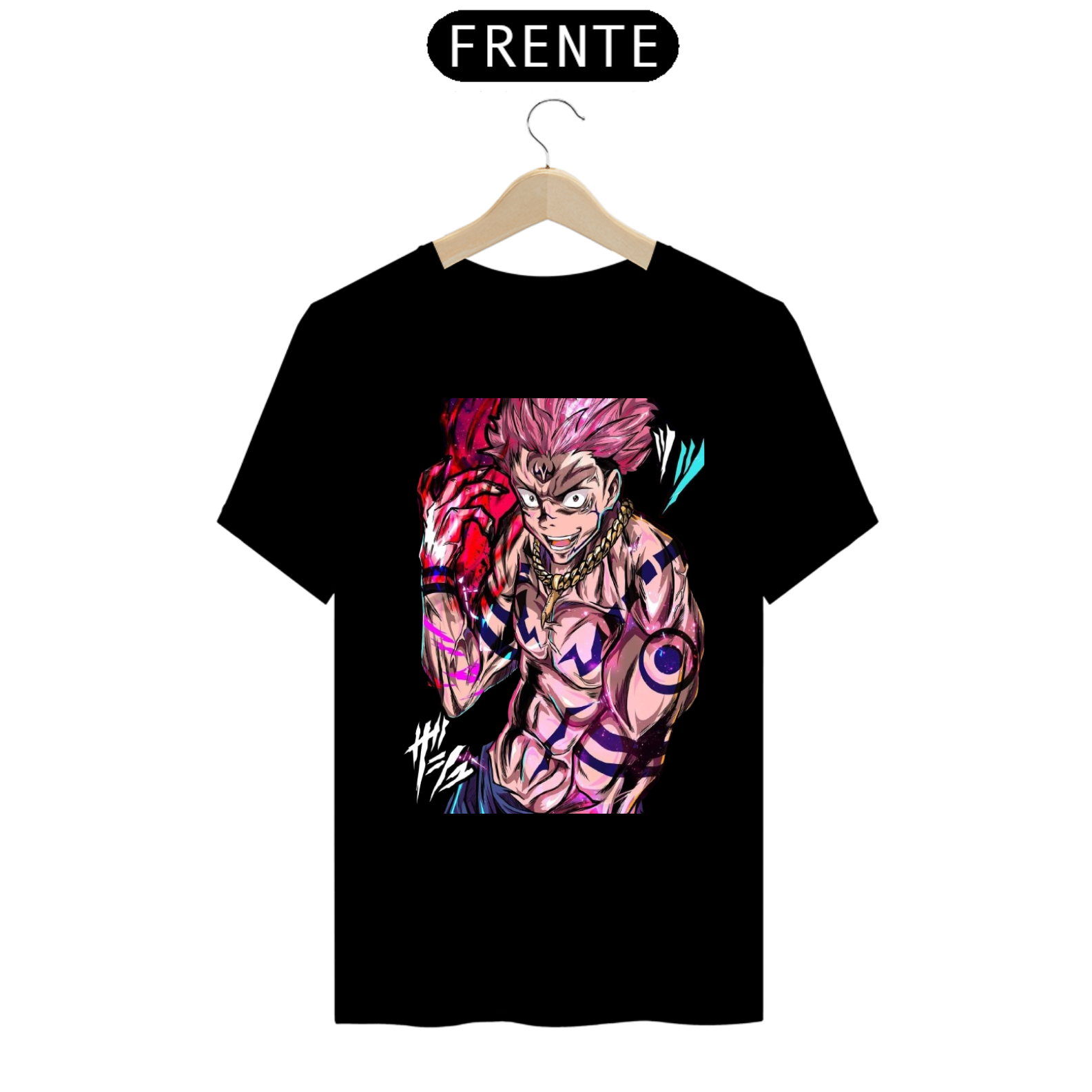 camisa Sukuna - Jujutsu kaisen
