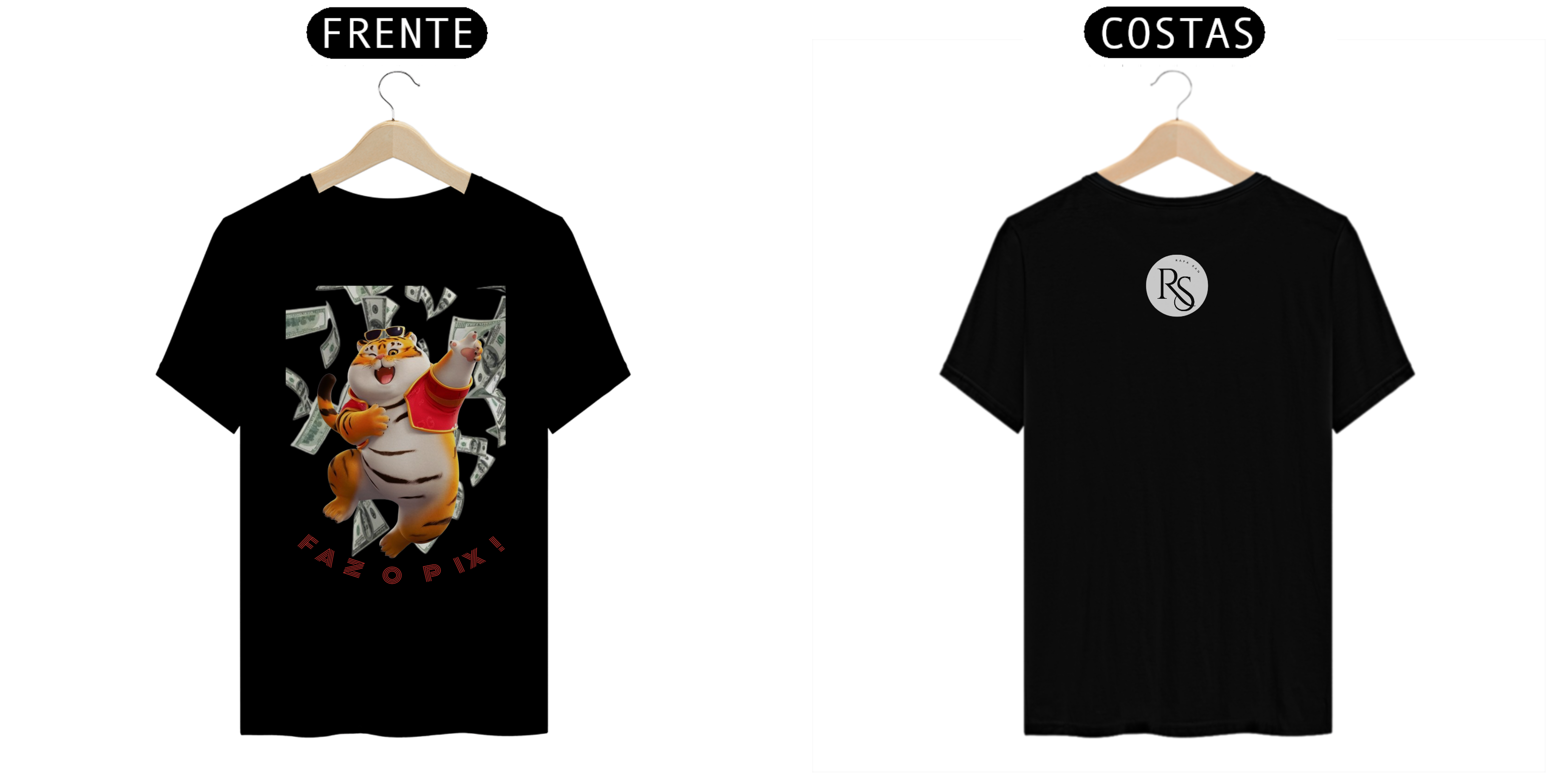 Camisa Tigrinho Faz o Pix