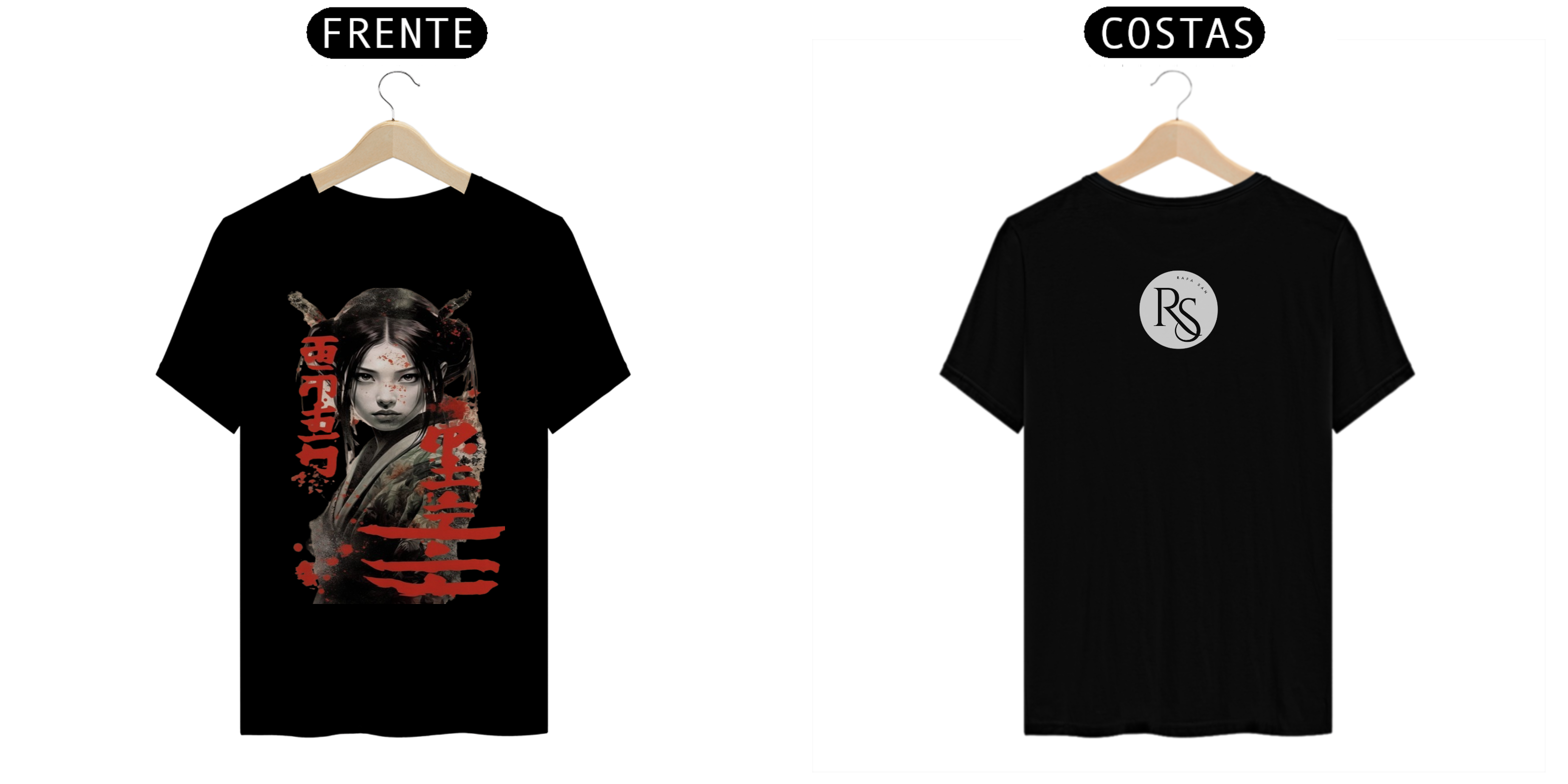 Camisa Onna Musha - Style Japanese