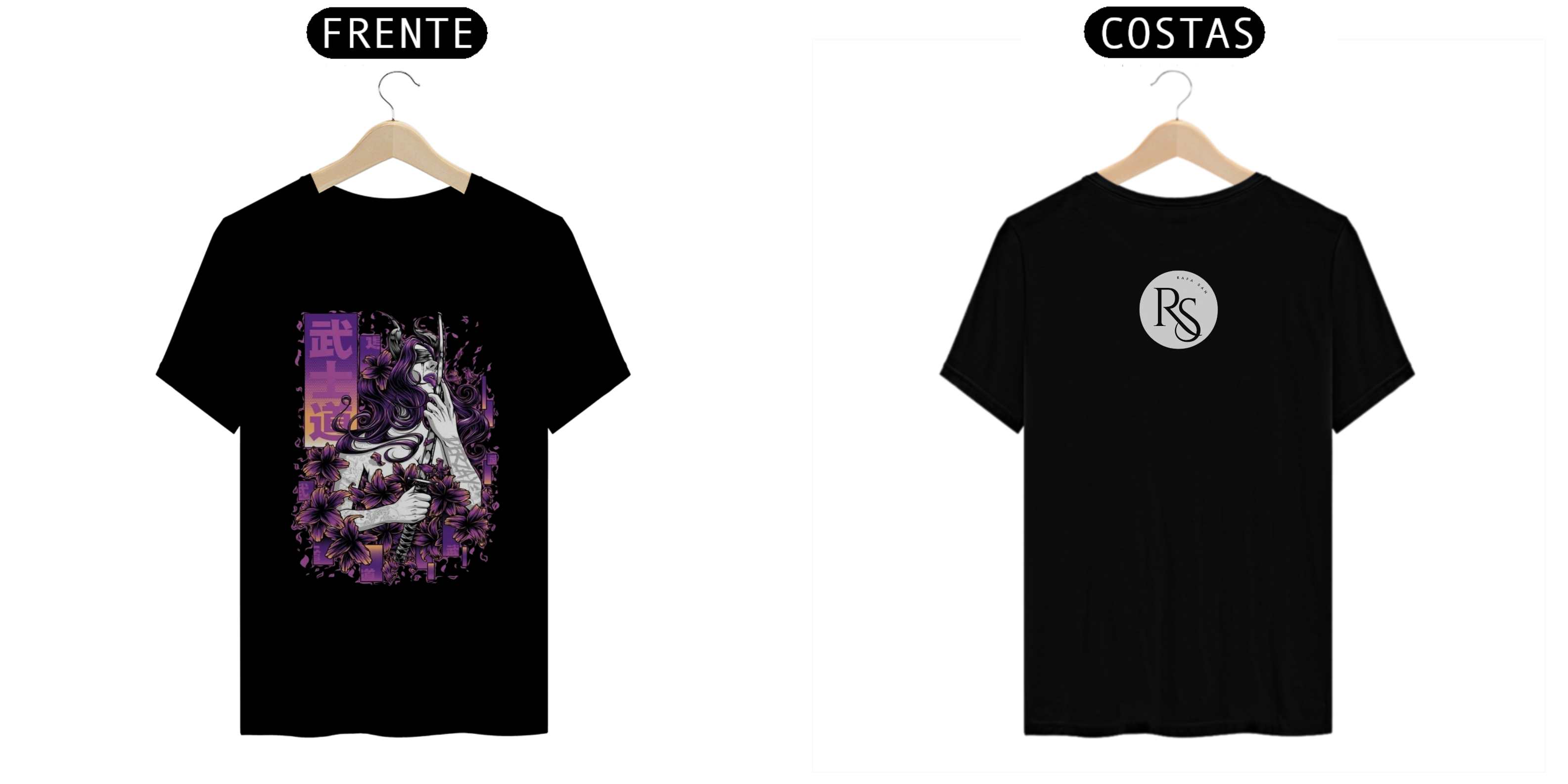 Camisa Onna Musha - Style Japanese