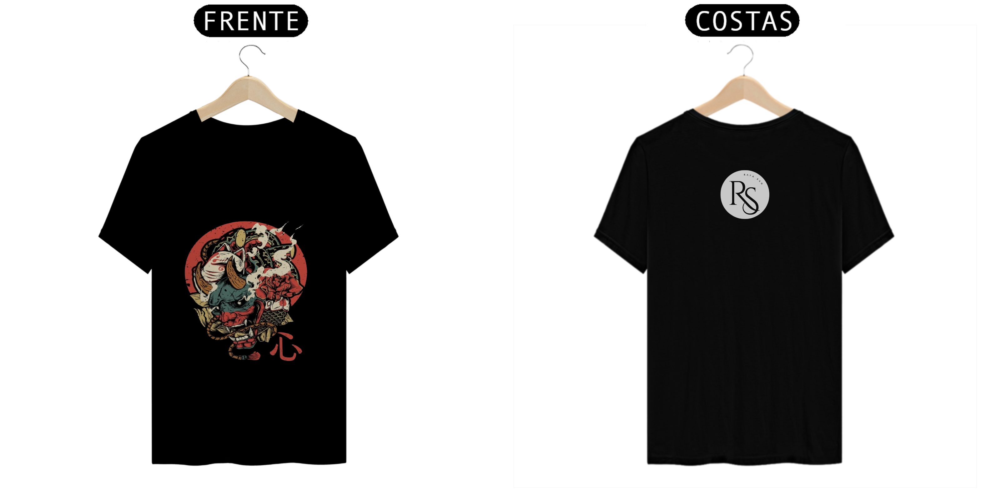 Camisa Oni - Style Japanese