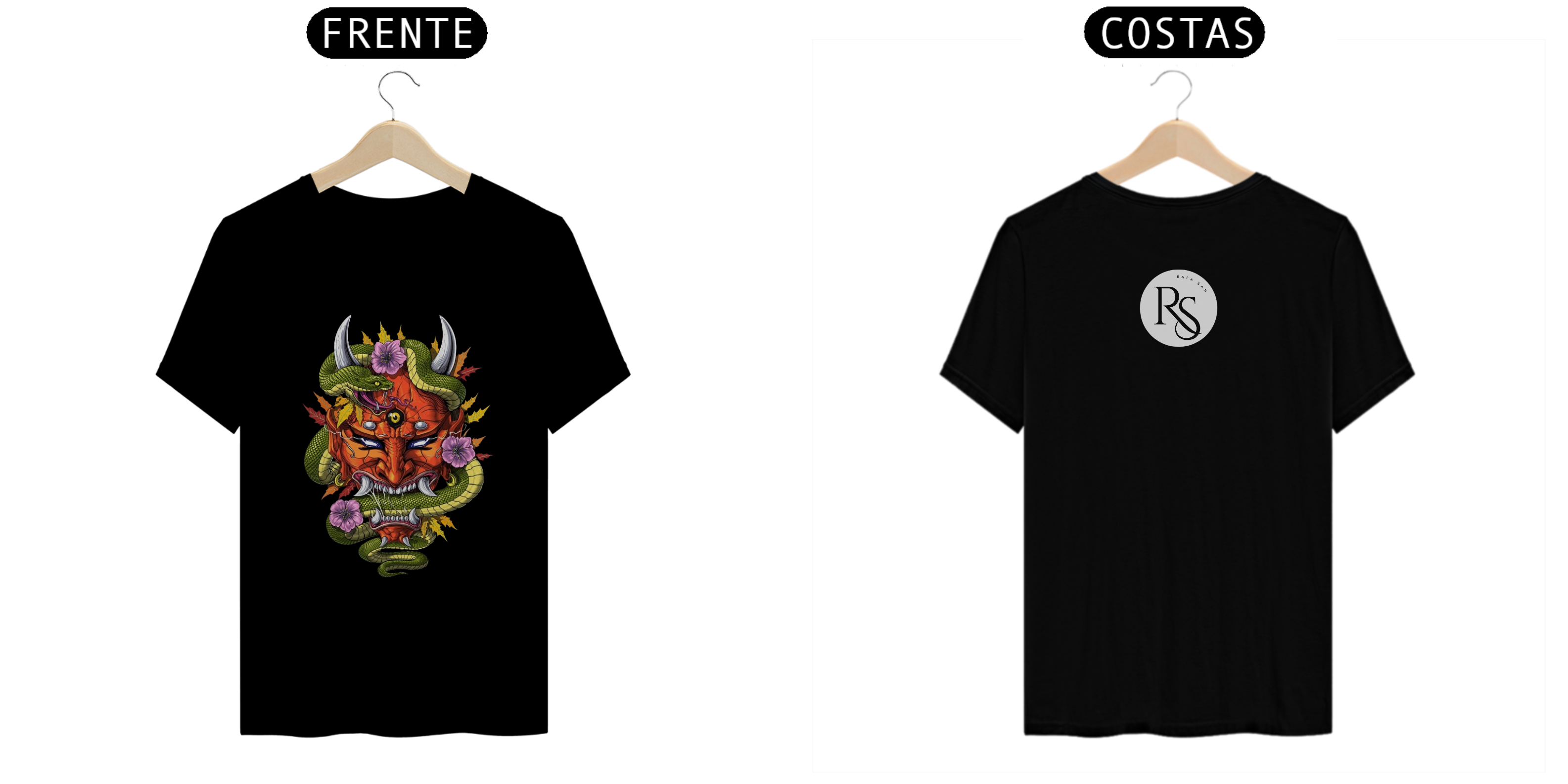 Camisa Oni 2 - style japanese