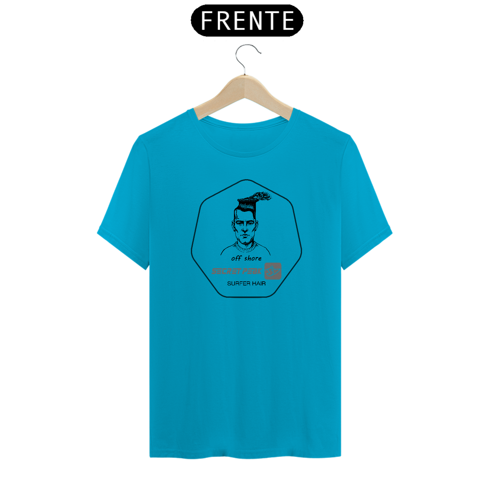 CAMISETA SECRET PEAK SURFER HAIR OFF SHORE