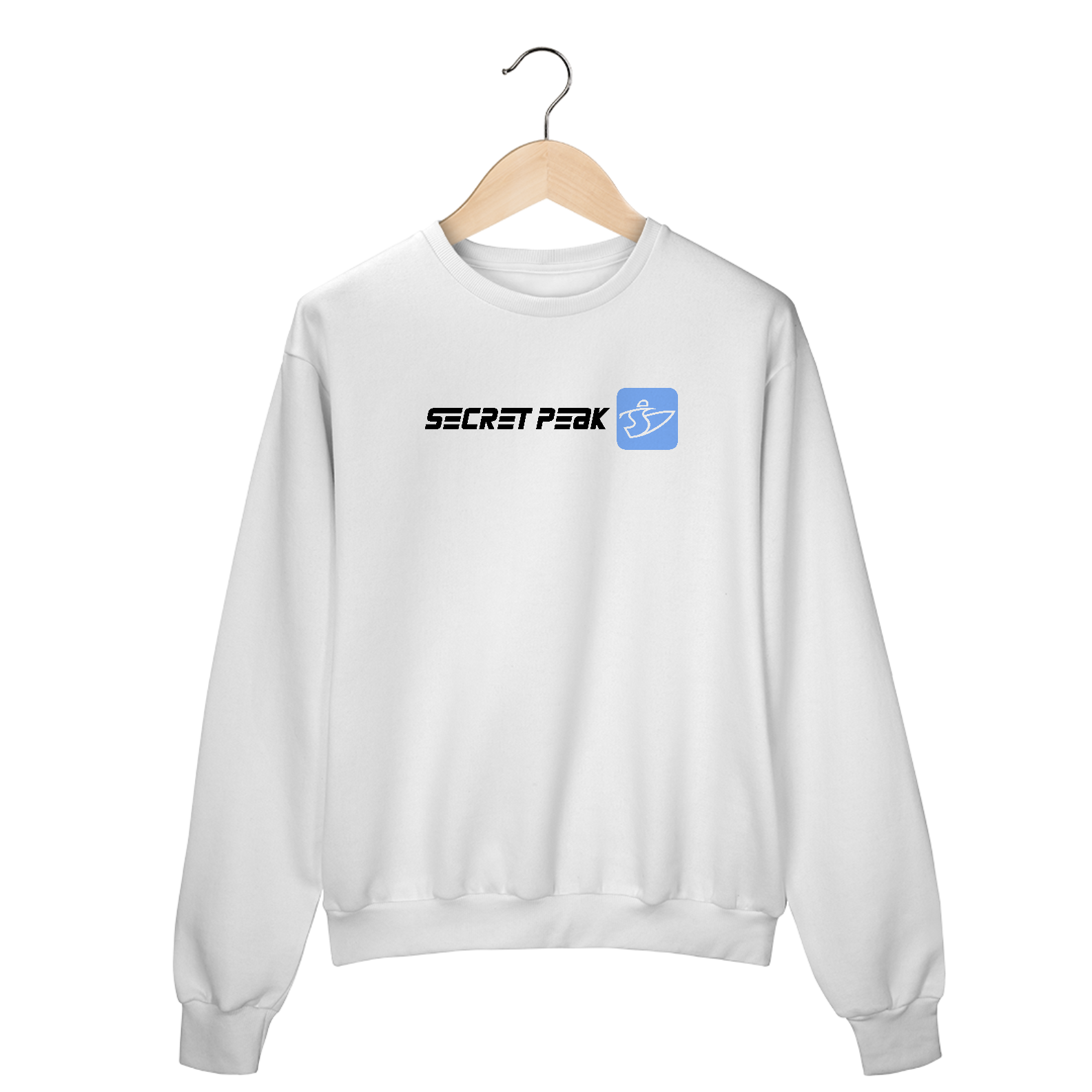MOLETOM CARECA SECRET PEAK LOGO SQUARE