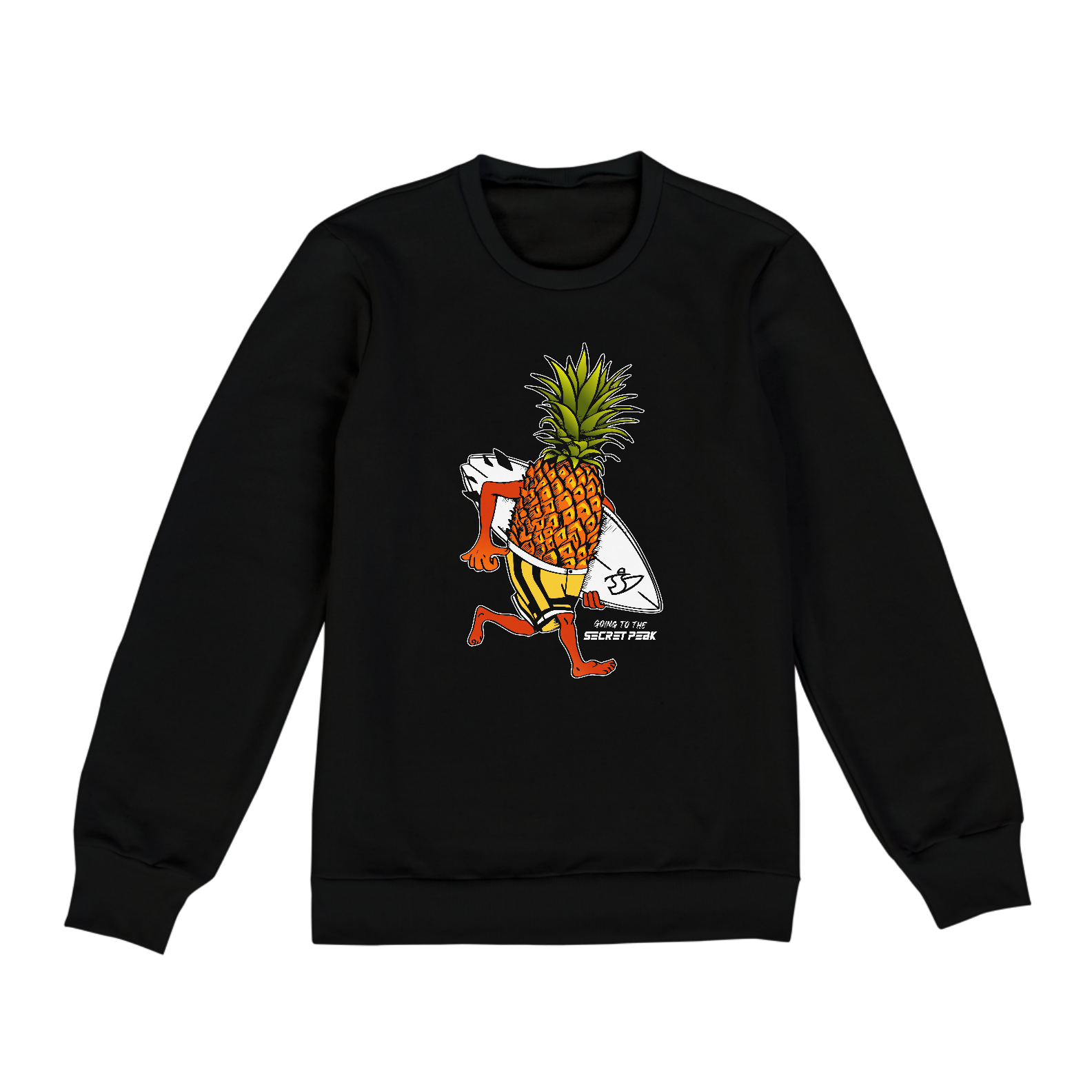 MOLETOM CARECA SECRET PEAK PINEAPPLE