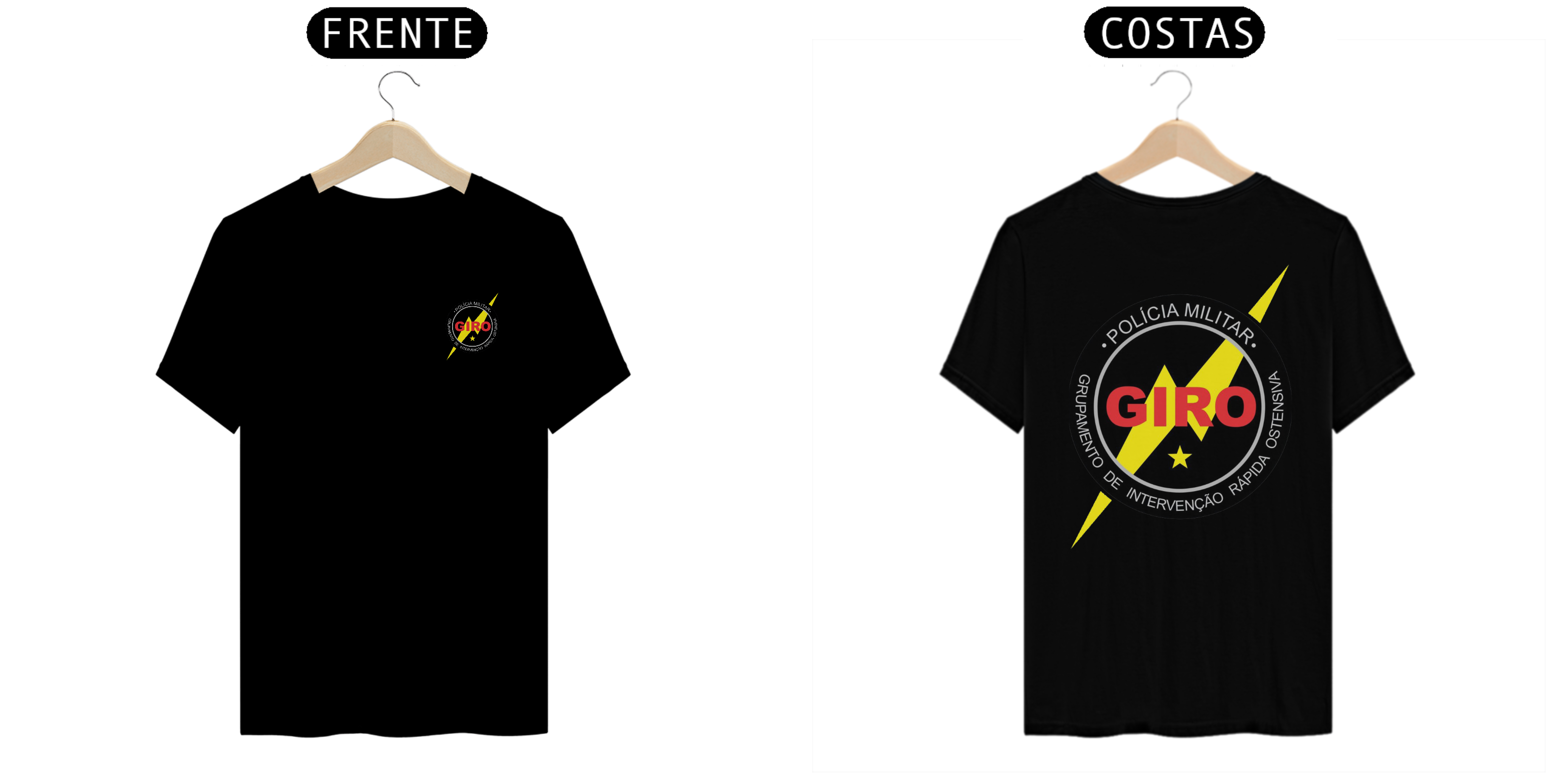 Camisa Masculina Policia Militar Giro 