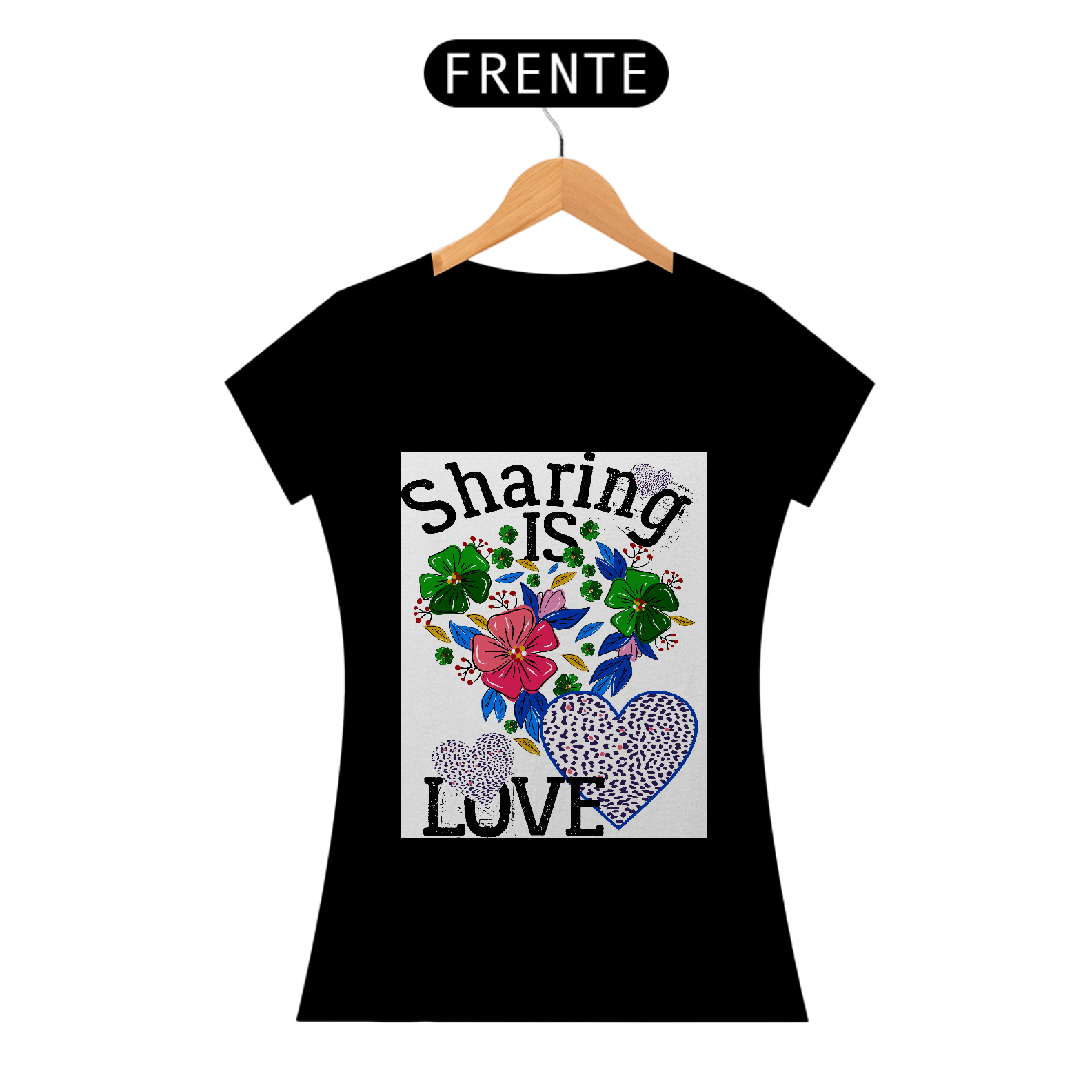 Camiseta sharing is love