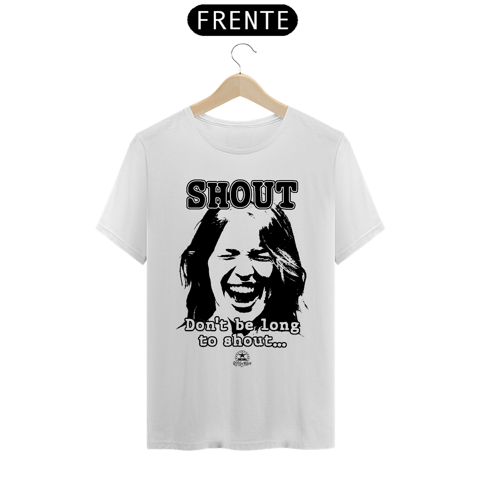 Camiseta SCUD - Shout (lyric) - woman