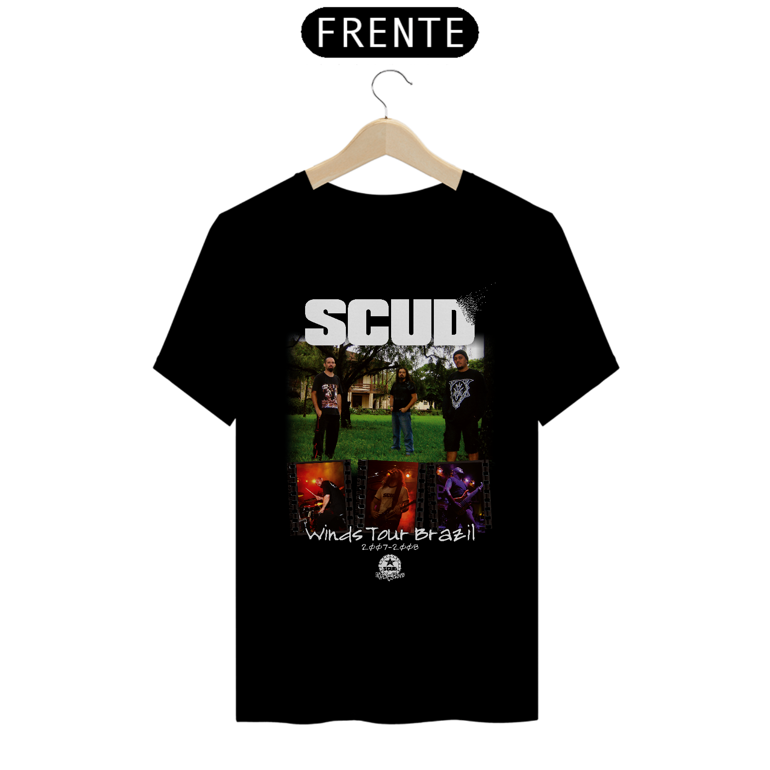 Camiseta SCUD - Winds Tour Brazil - mod. 03
