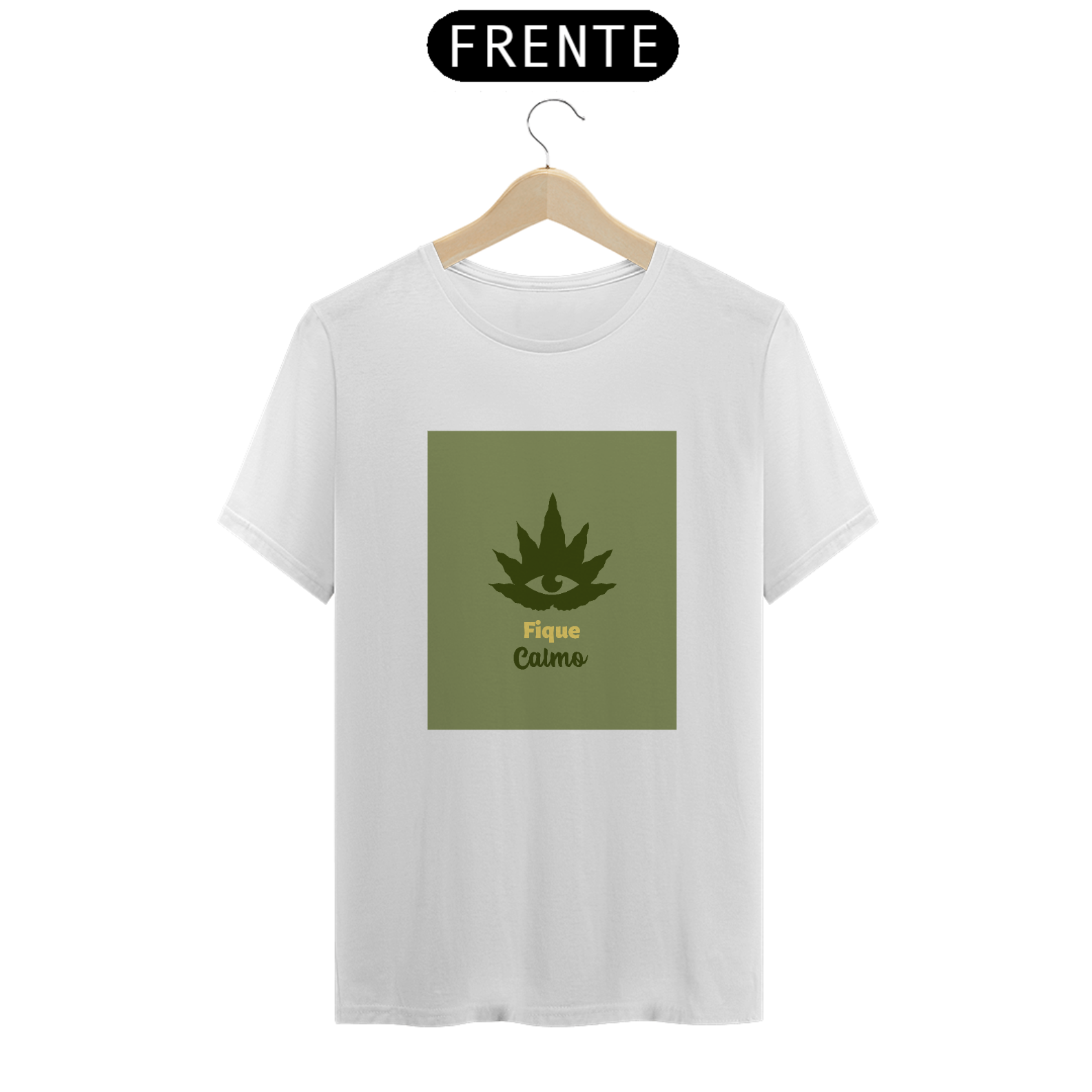 Camiseta Fique calmo 