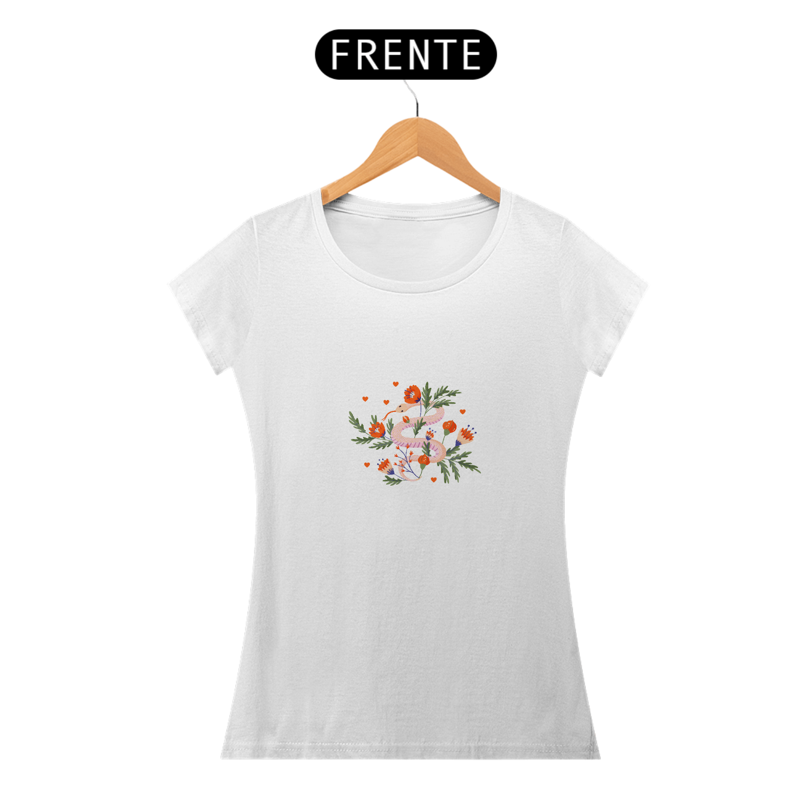 Camiseta serpente