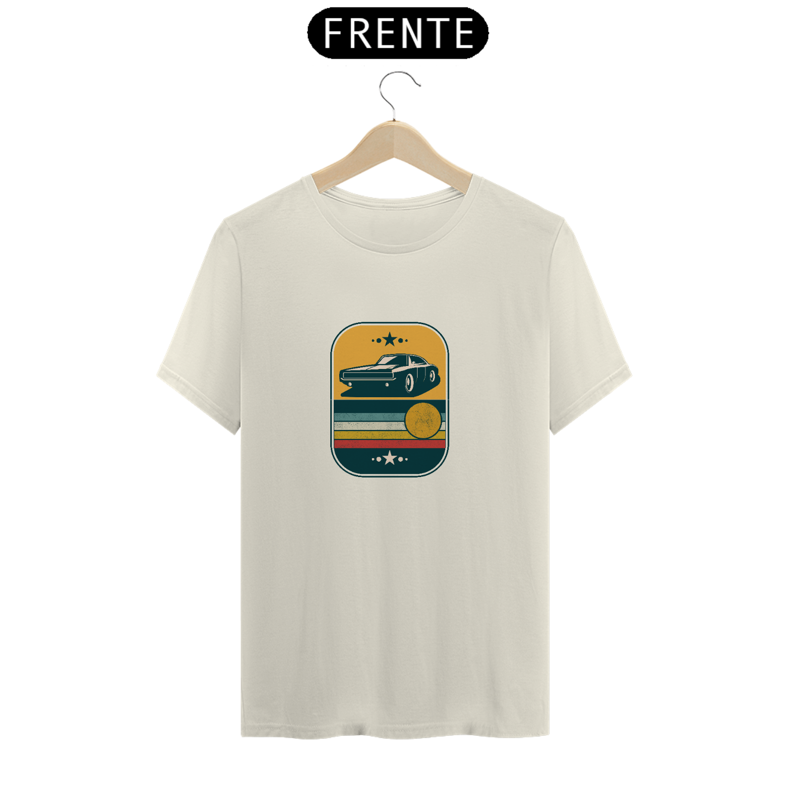 Camiseta Vintage-Pima 