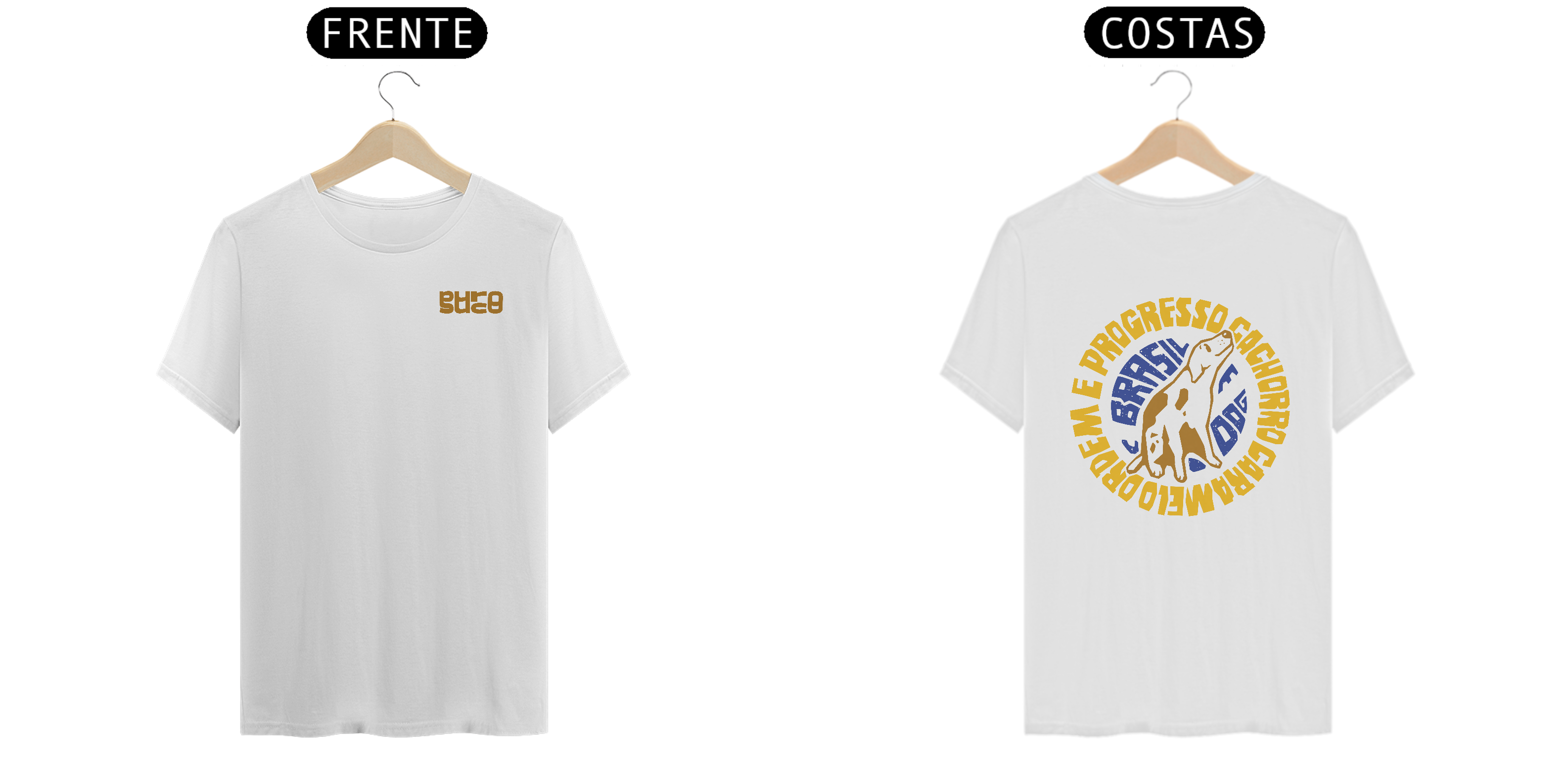 Cachorro Caramelo e Progresso 