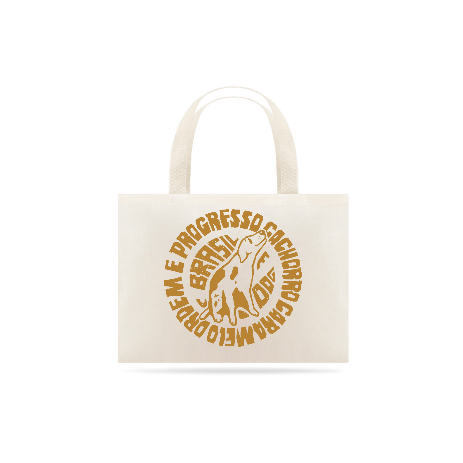 Cachorro Caramelo e Progresso 