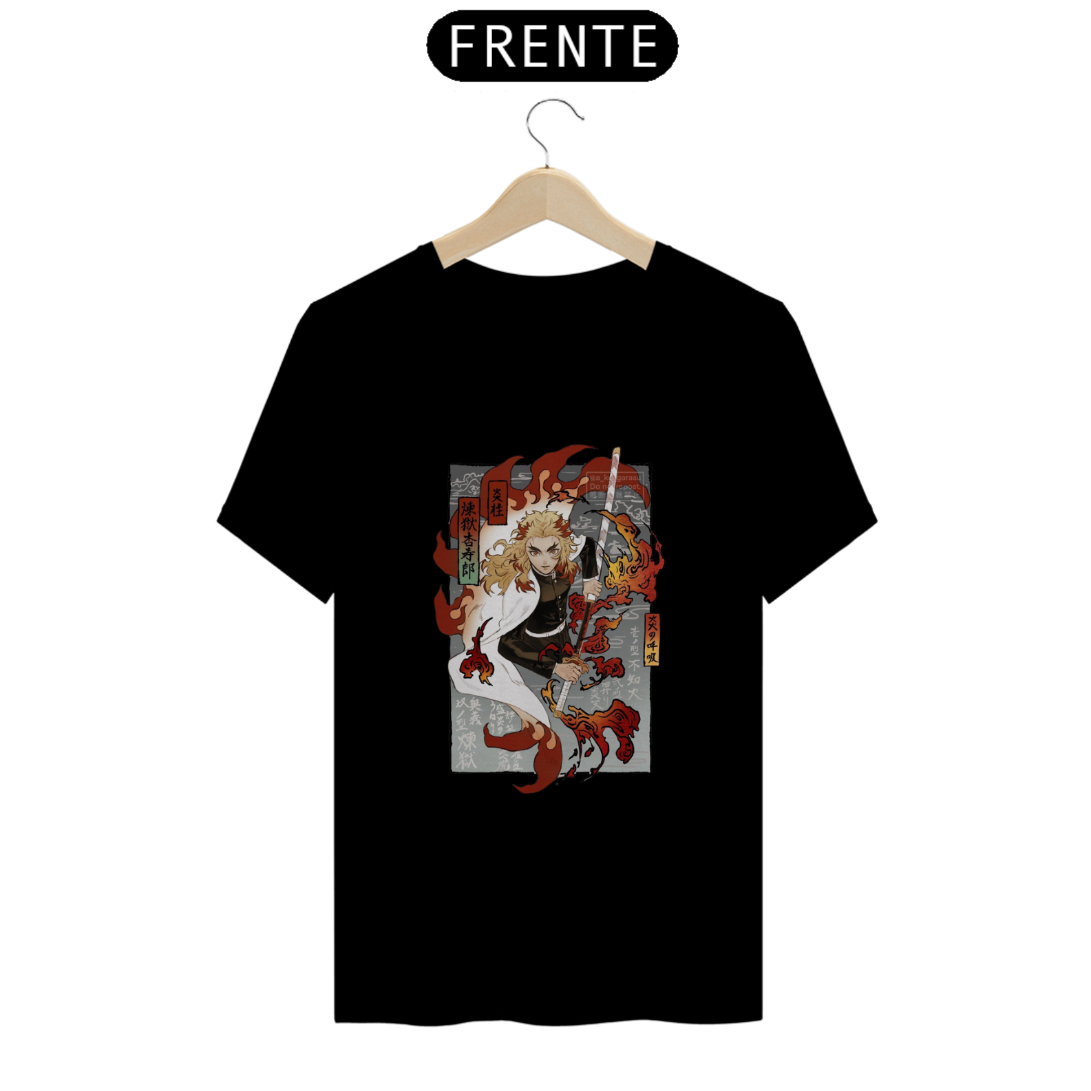 Camisa rengoku kyoujurou