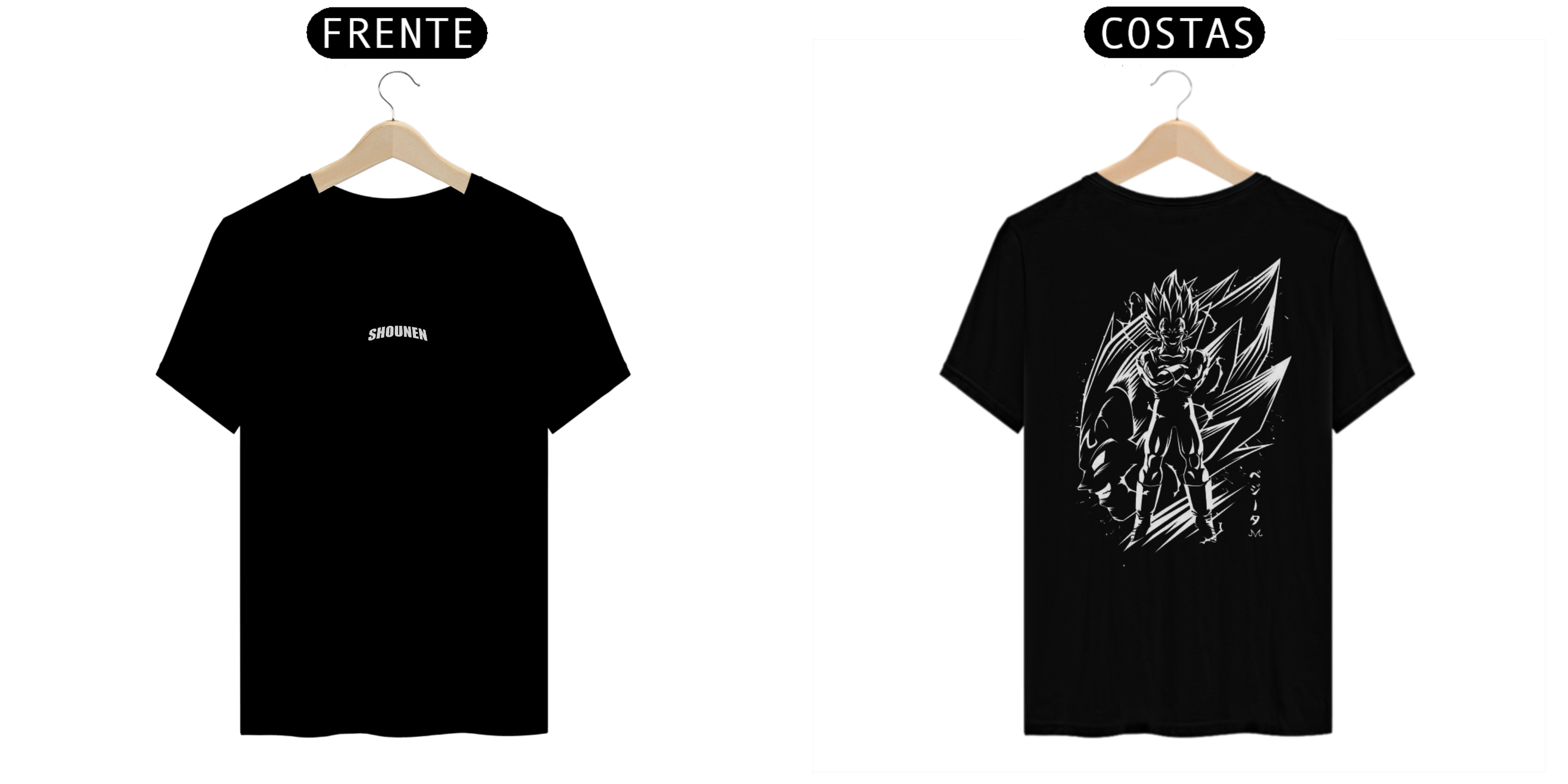 Camisa T-shirt Premiun - Vegeta (Dragon ball z)