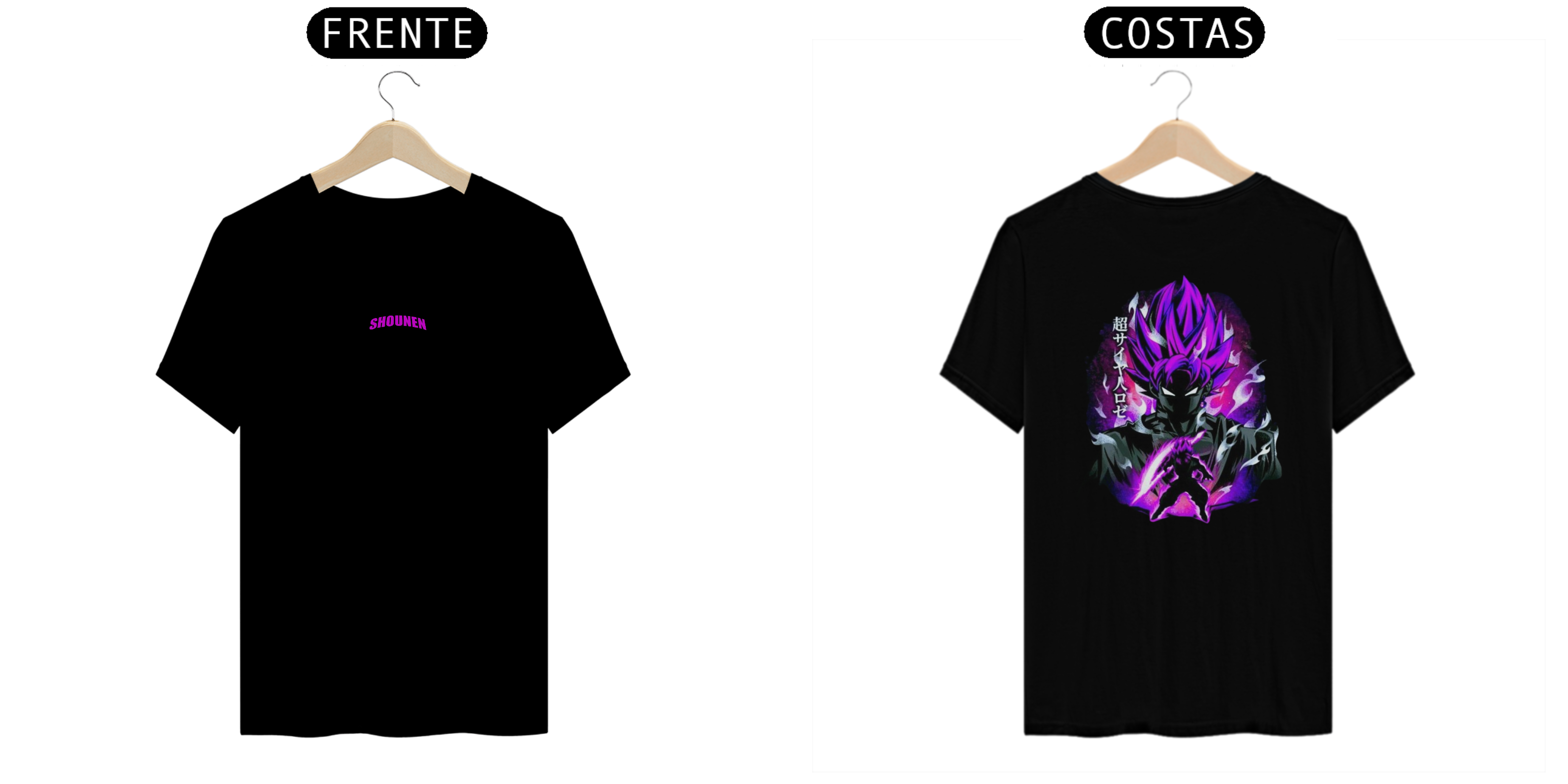 Camisa T-shirt Premiun - Goku Black ( Dragon Ball Z)