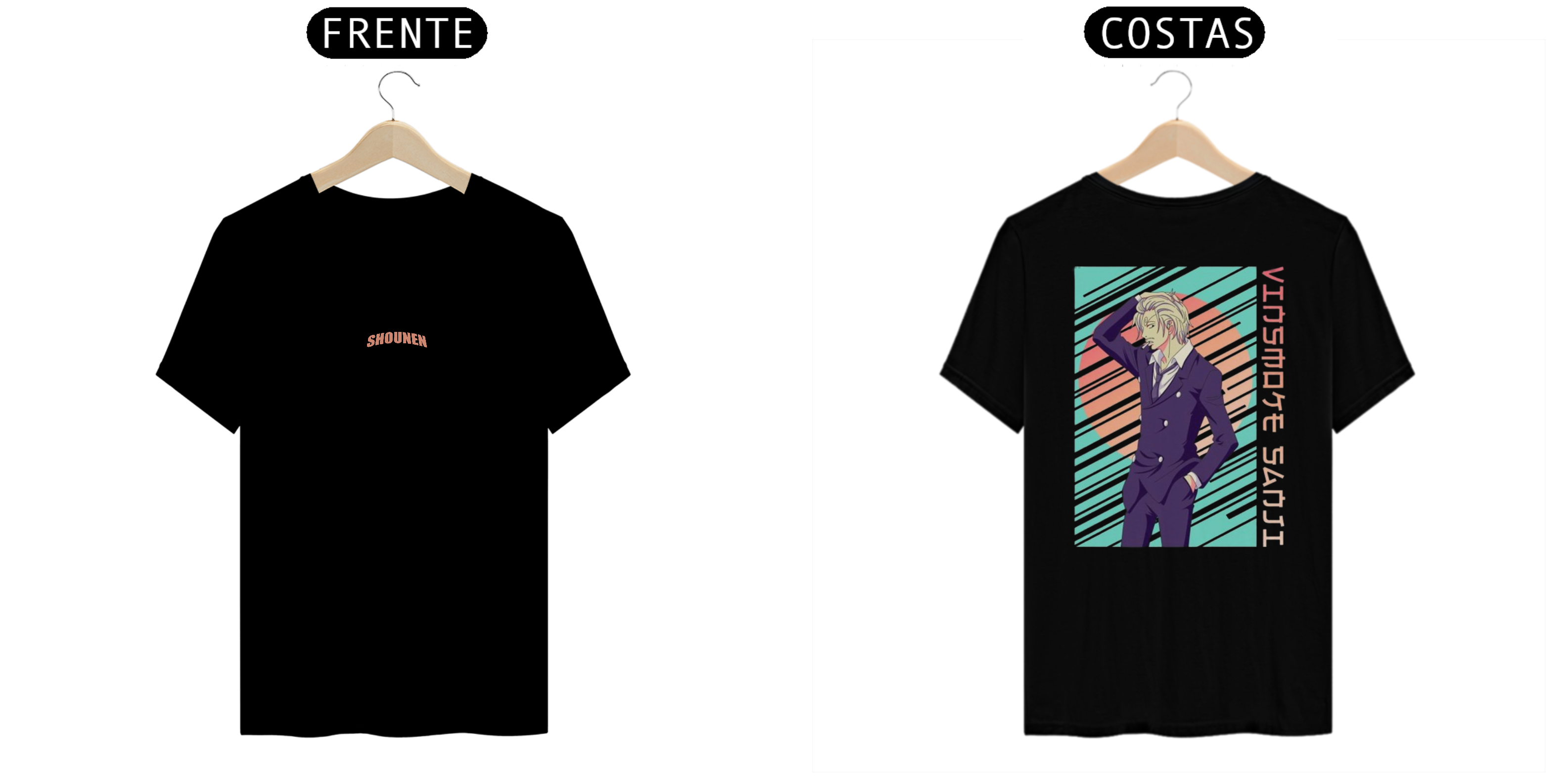 Camisa T-shirt Premiun - Sanji (One Piece)