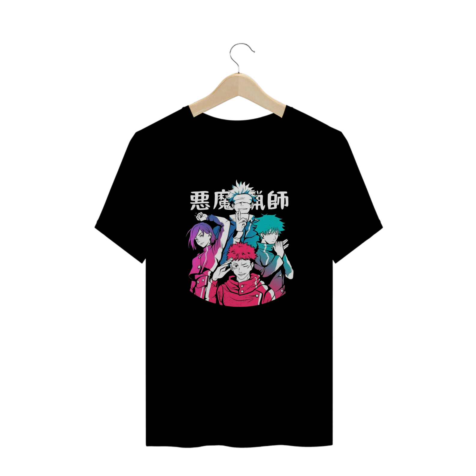Camisa T-shirt Plus Size - Jujutsu Kaisen