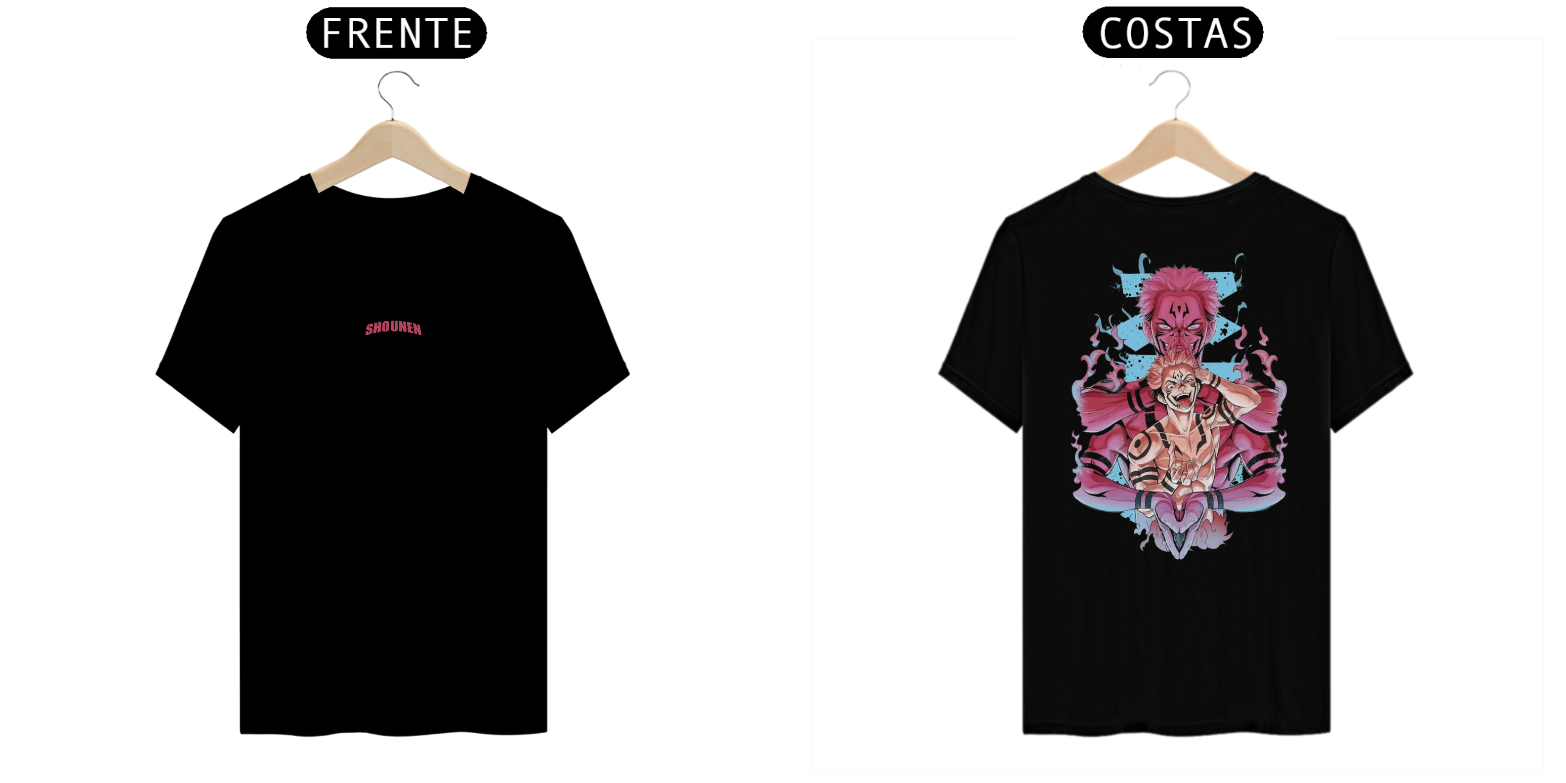 Camisa T-shirt Premiun - Ryomen Sukuna  (Jujutsu Kaisen)
