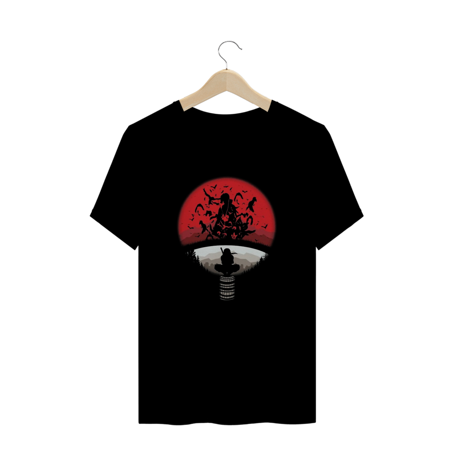 Camisa T-shirt Plus Size - Itachi Uchiha ( Naruto)