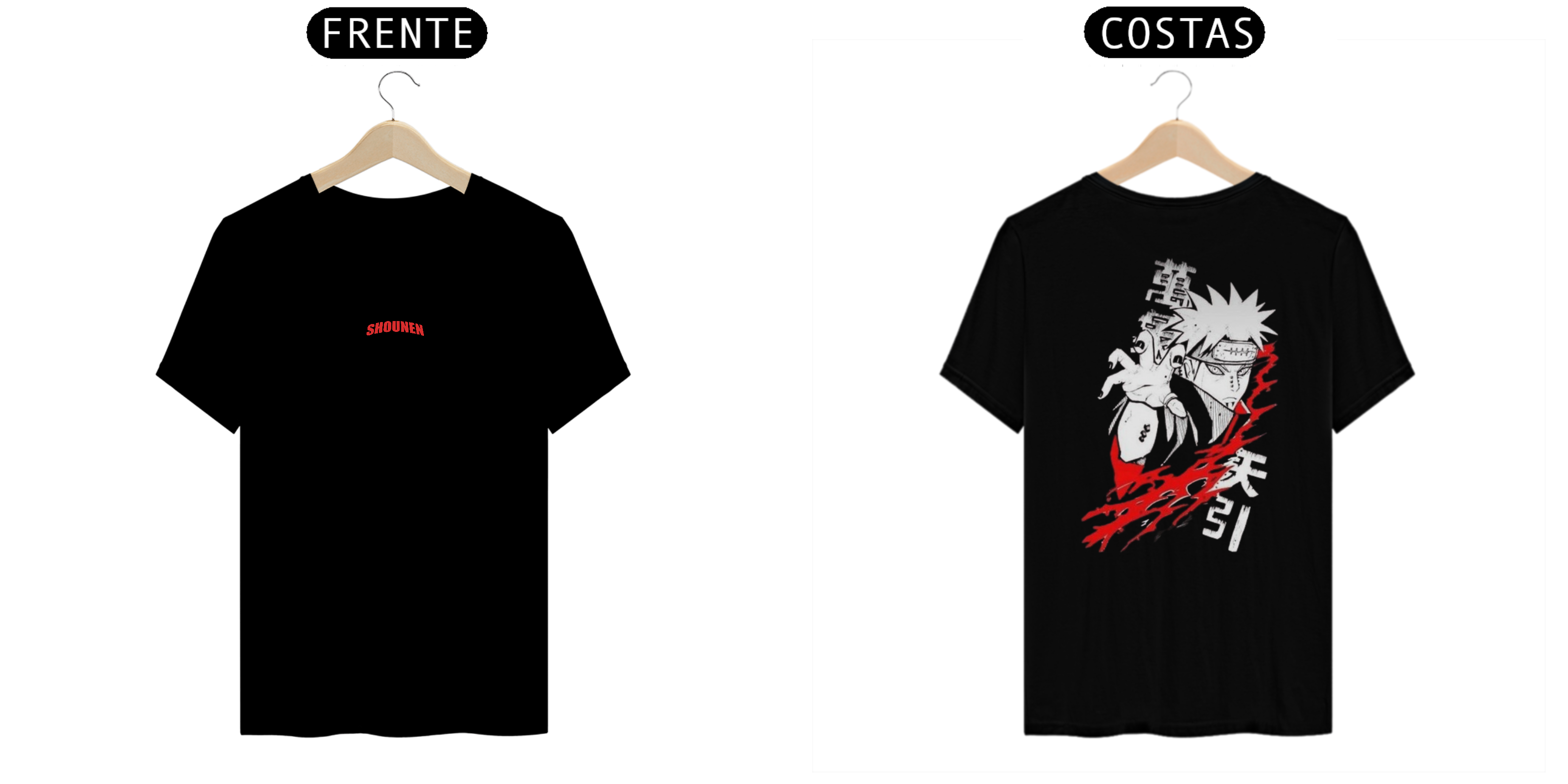 Camisa T-shirt Premiun - Pain ( Naruto)