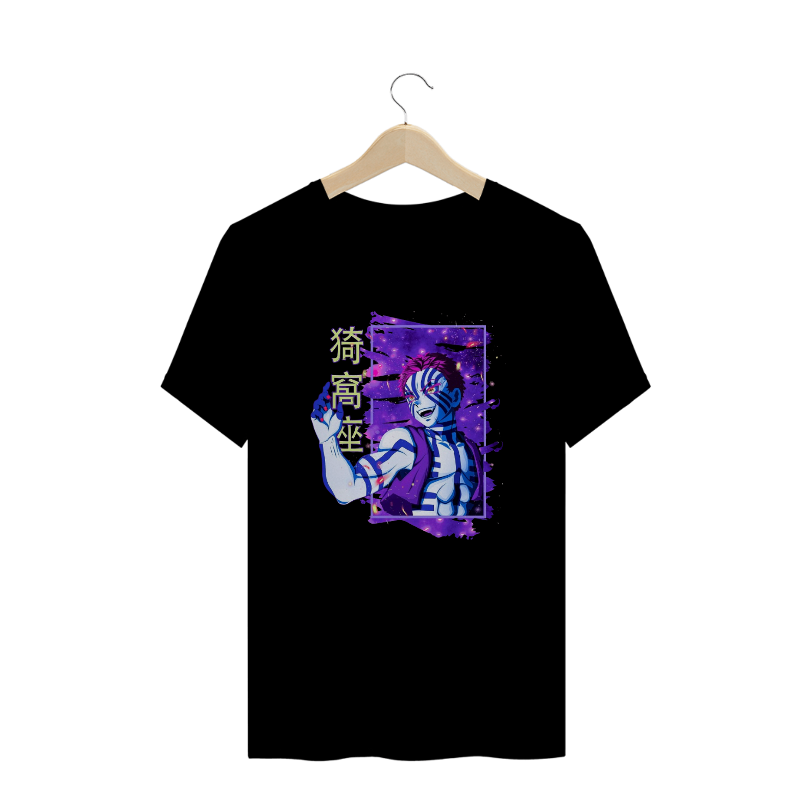 Camisa T-shirt Plus Size - Akasa (kimetsu no yaiba)