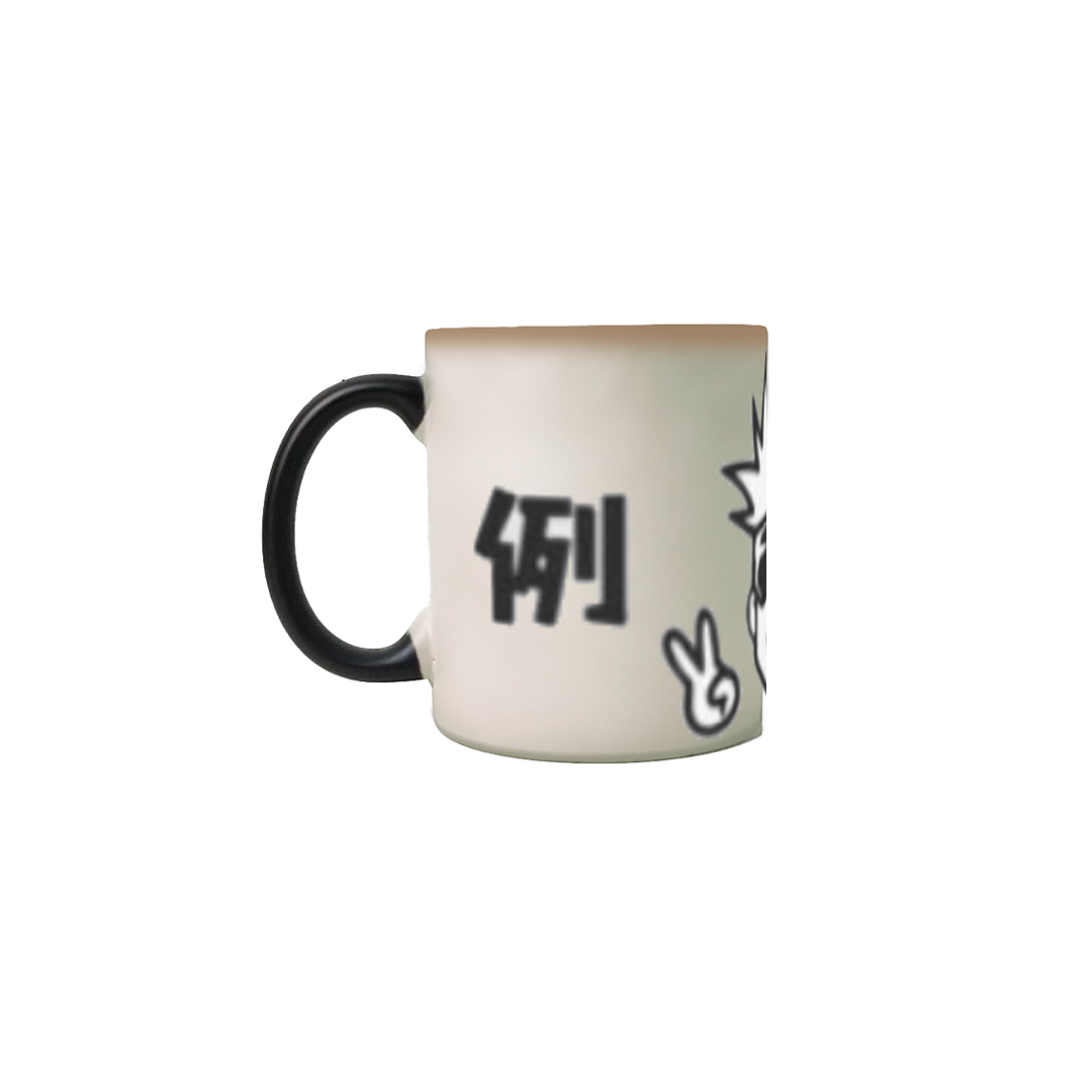 Caneca mágica satoro gojo