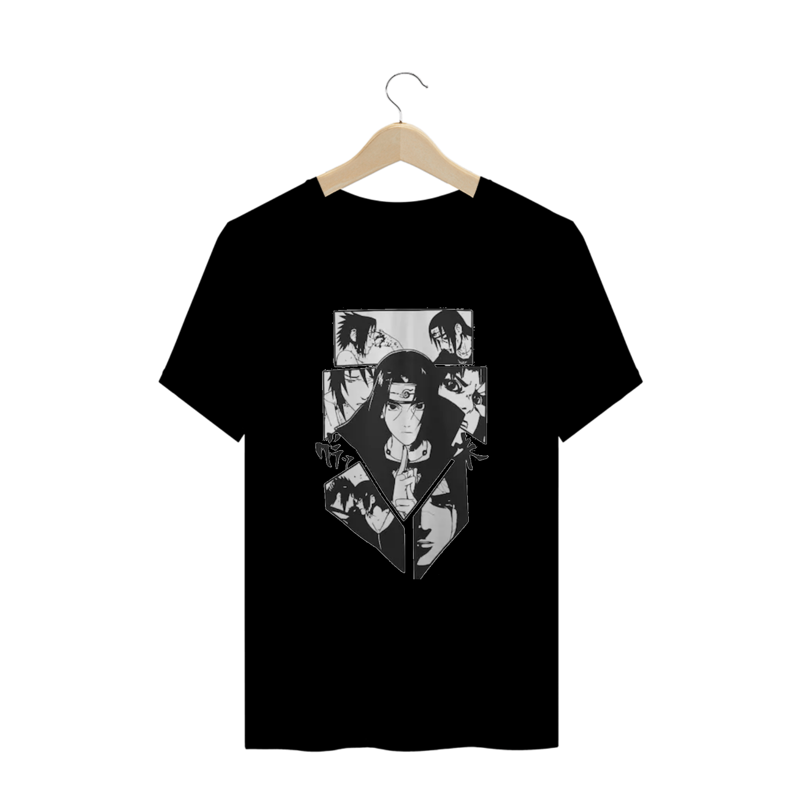 Camiseta unissex Sasuke Itachi 