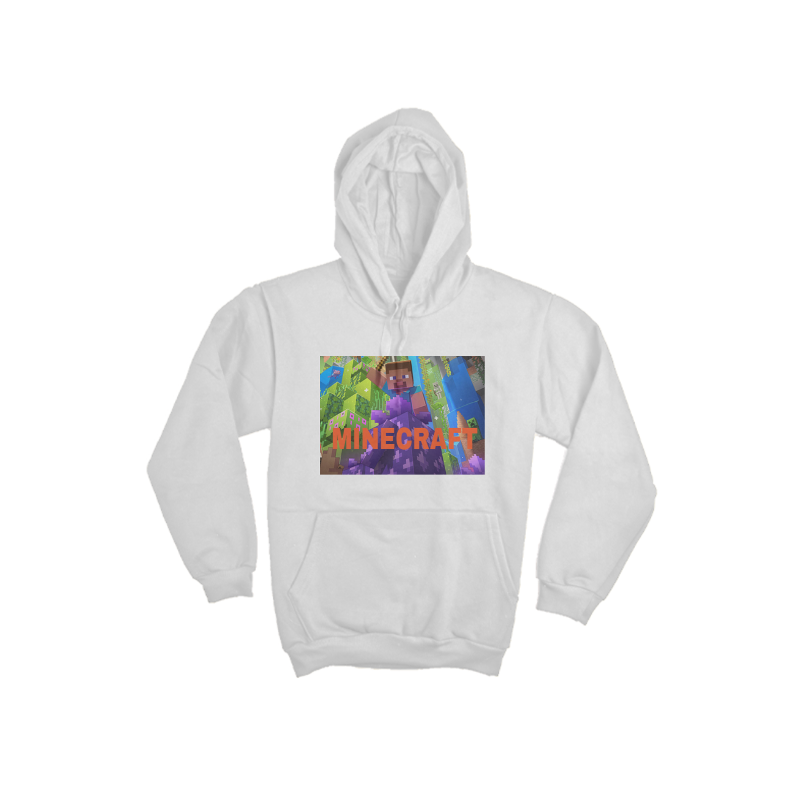 Moletom do Steve minerando ametista