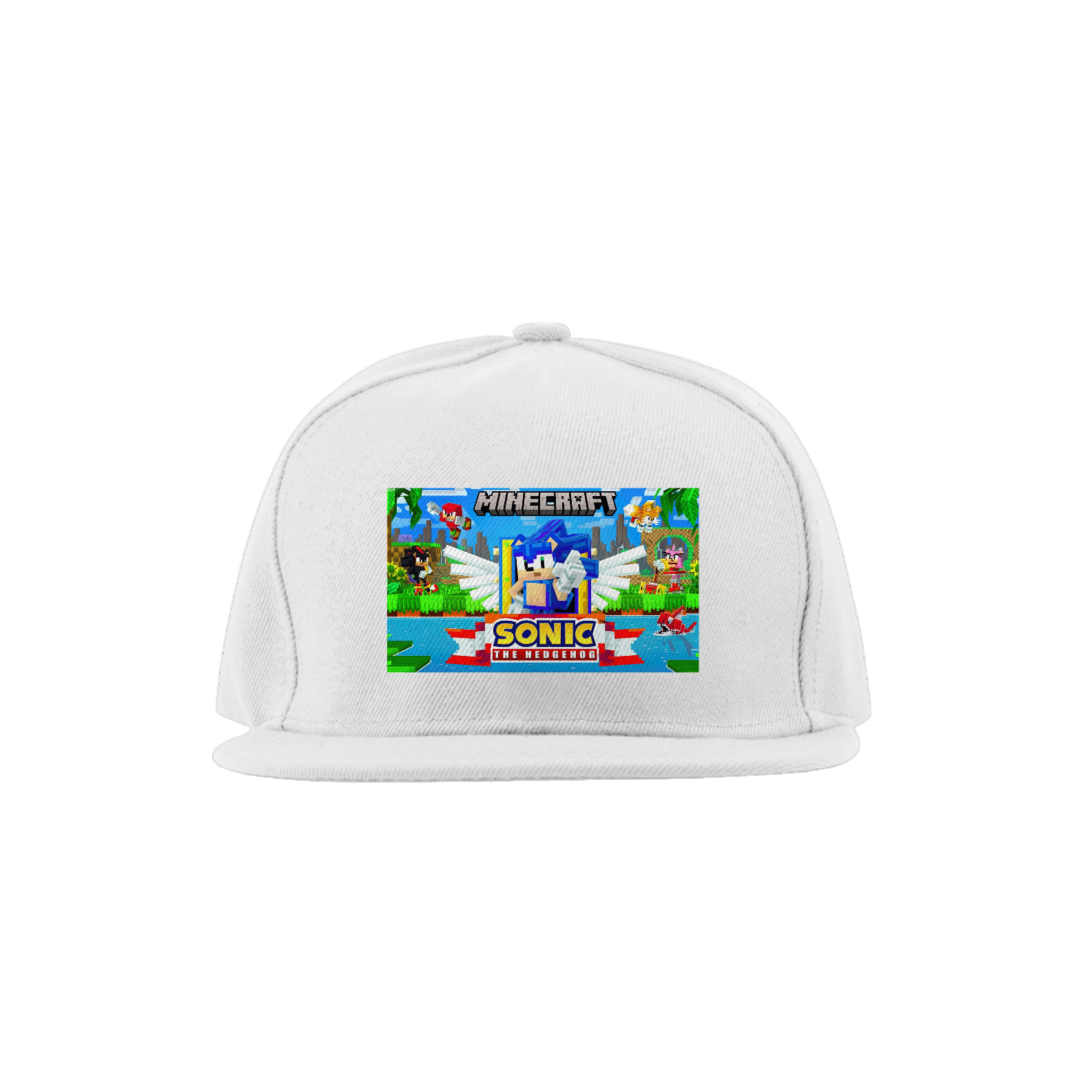 Boné do Sonic no Minecraft