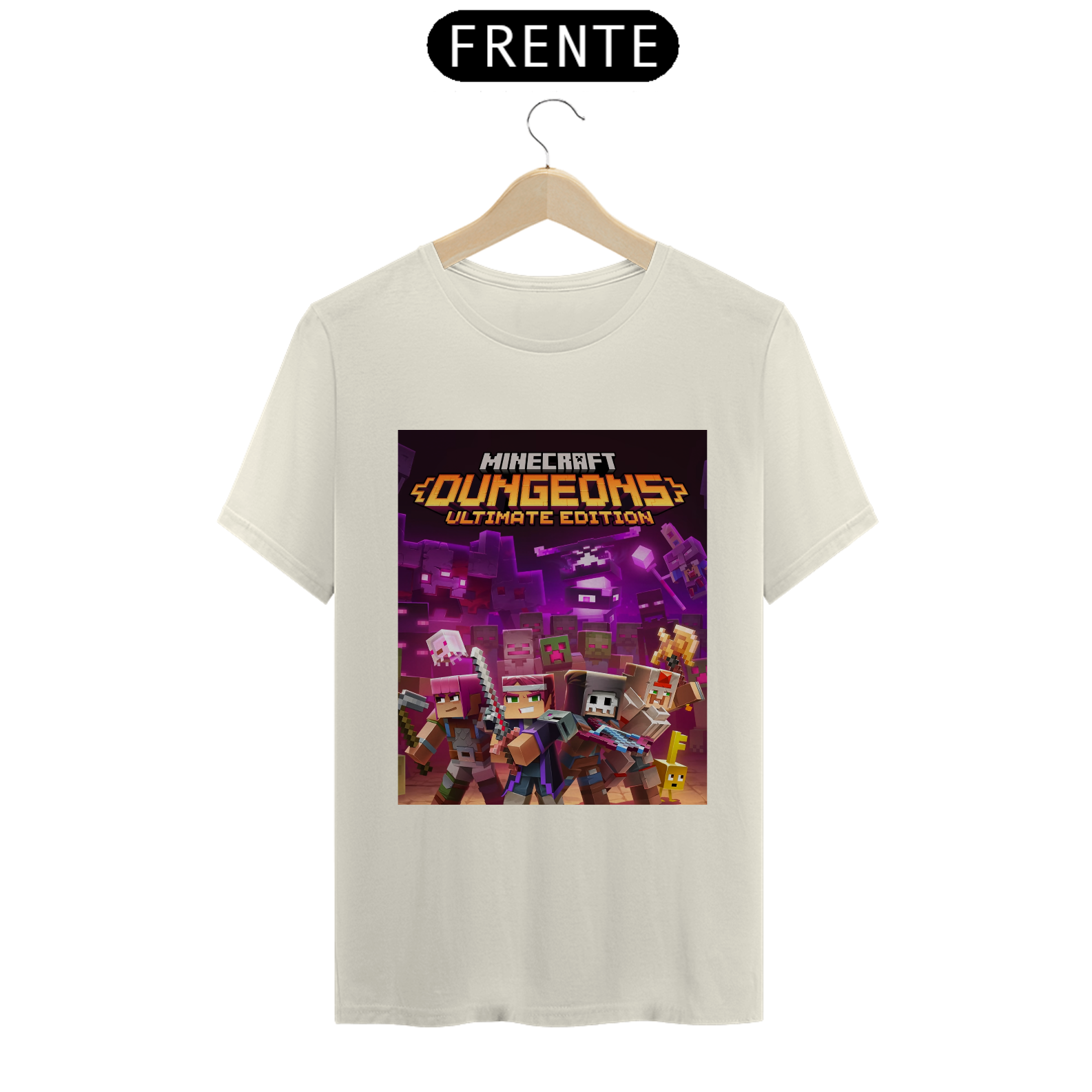 Camisa do Minecraft Dungeons