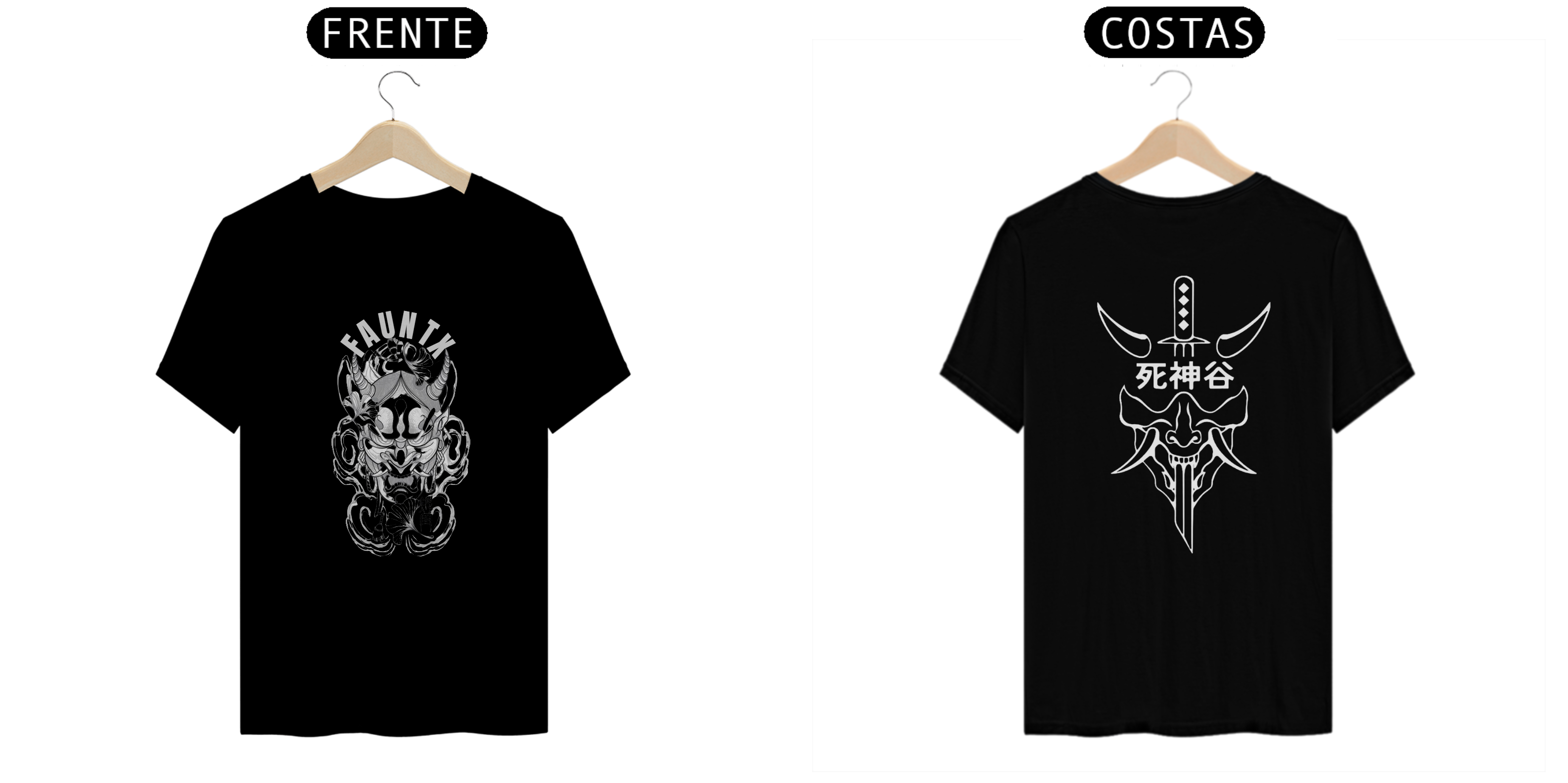 Nome do produto: Camiseta FAUNTX Estampa ONI