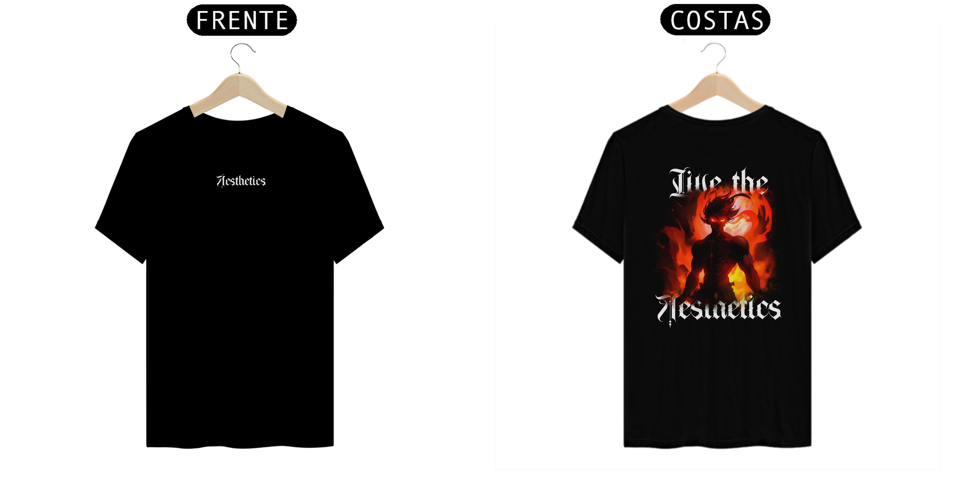 Camiseta Live the Aesthetics