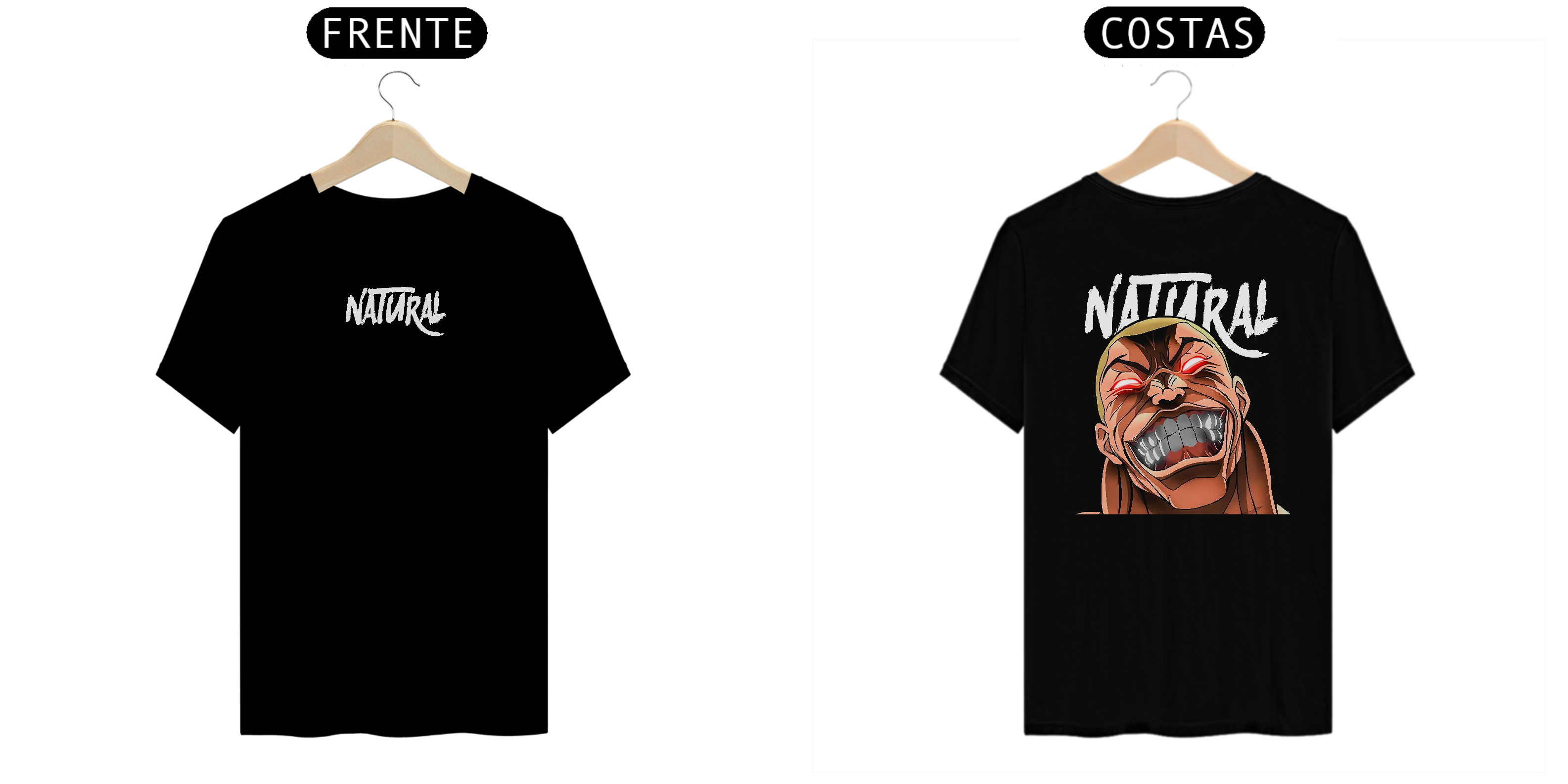 Camiseta Natural Hanma