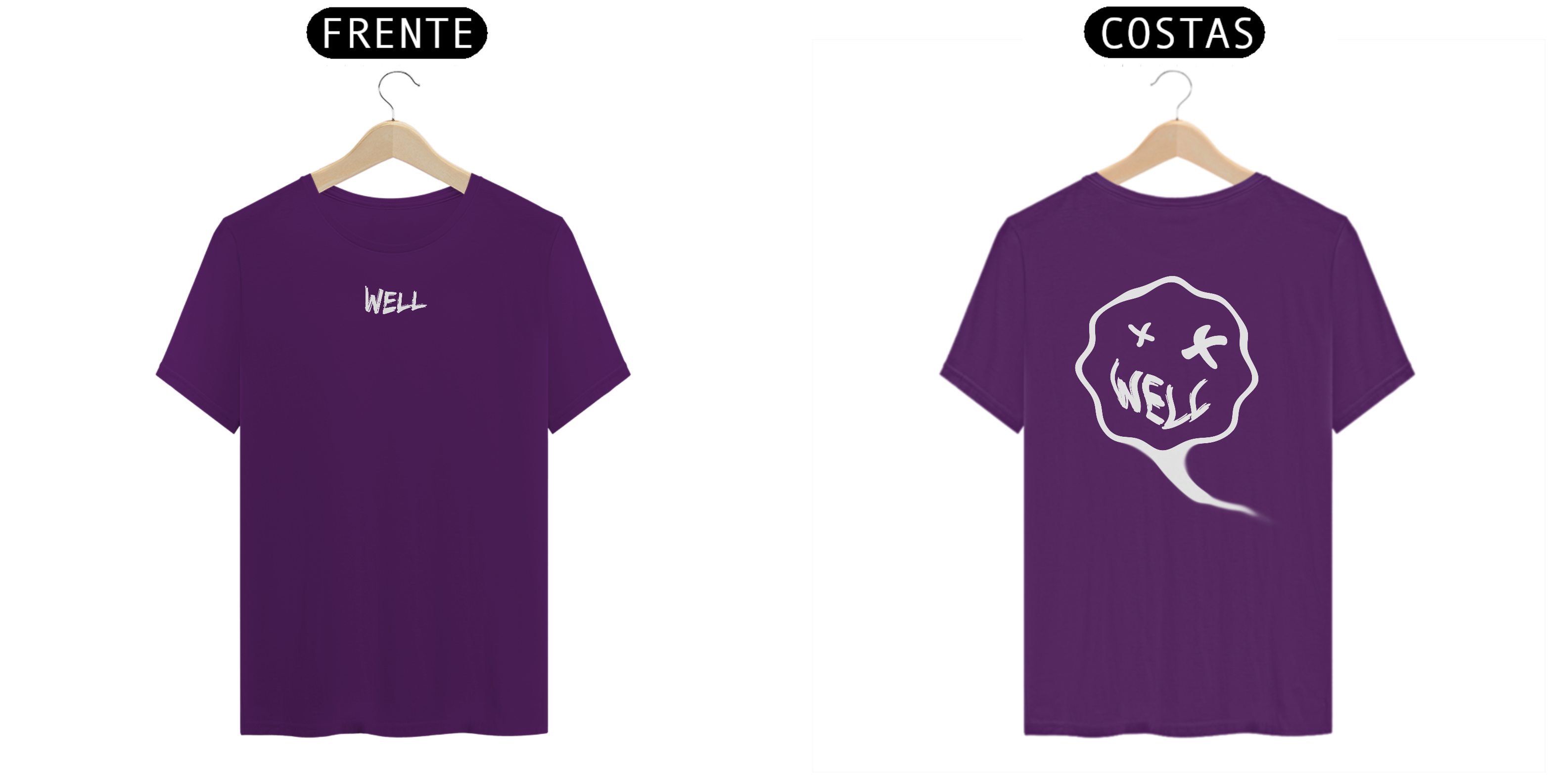 Camiseta Well Roxa