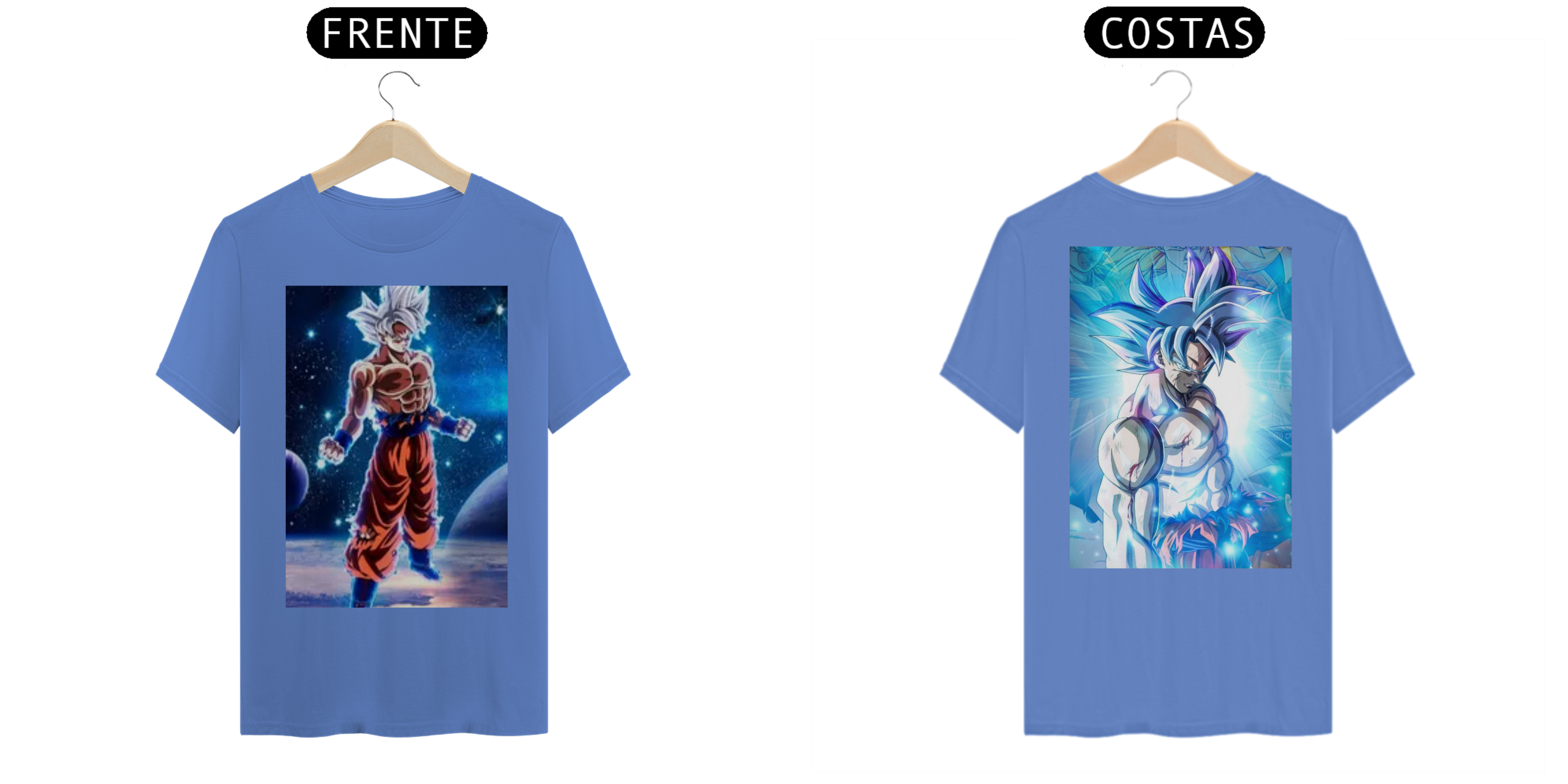 Nome do produto  blusa do goku frente versso