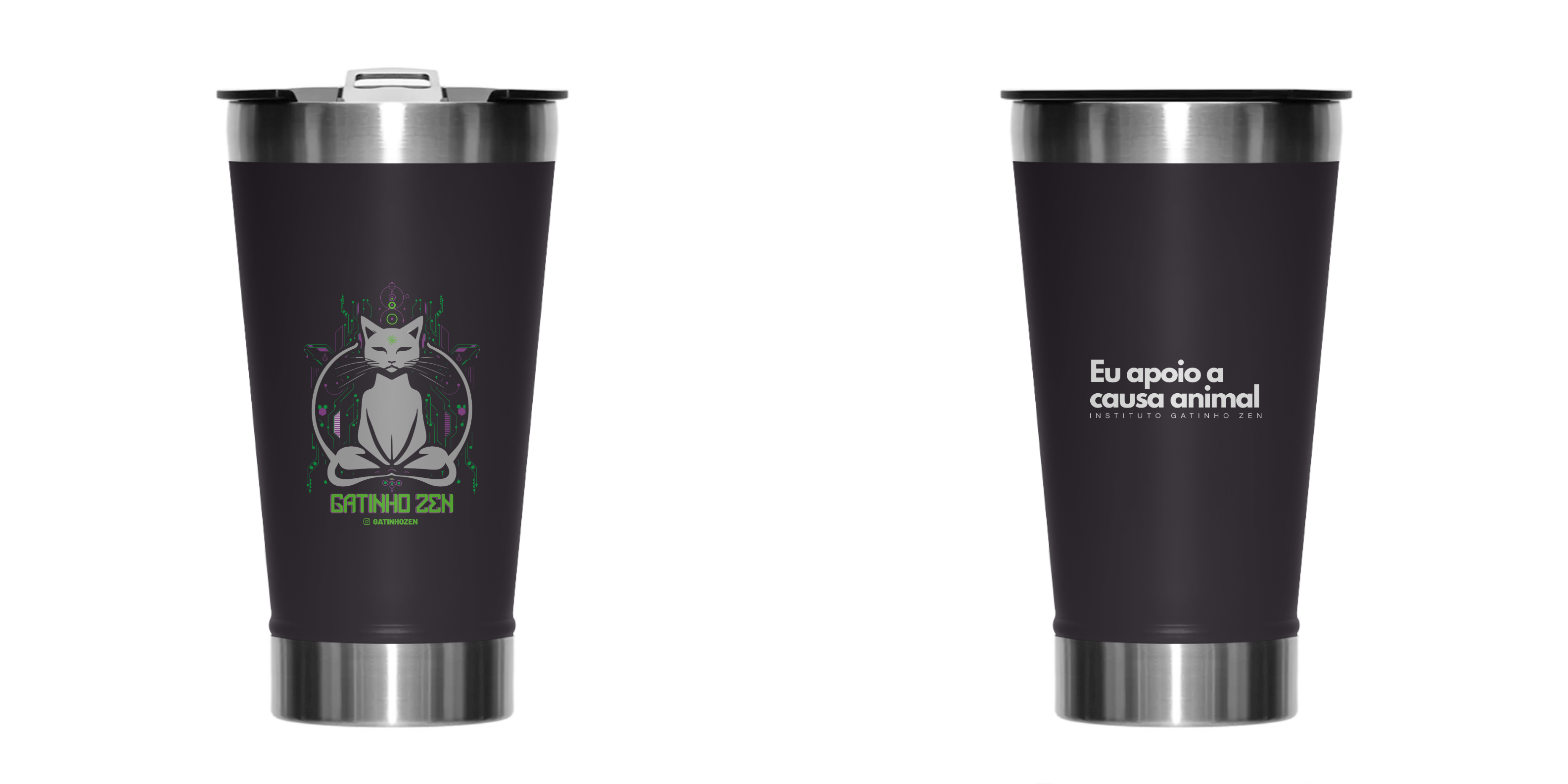 Copo Térmico - Instituto Gatinho Zen