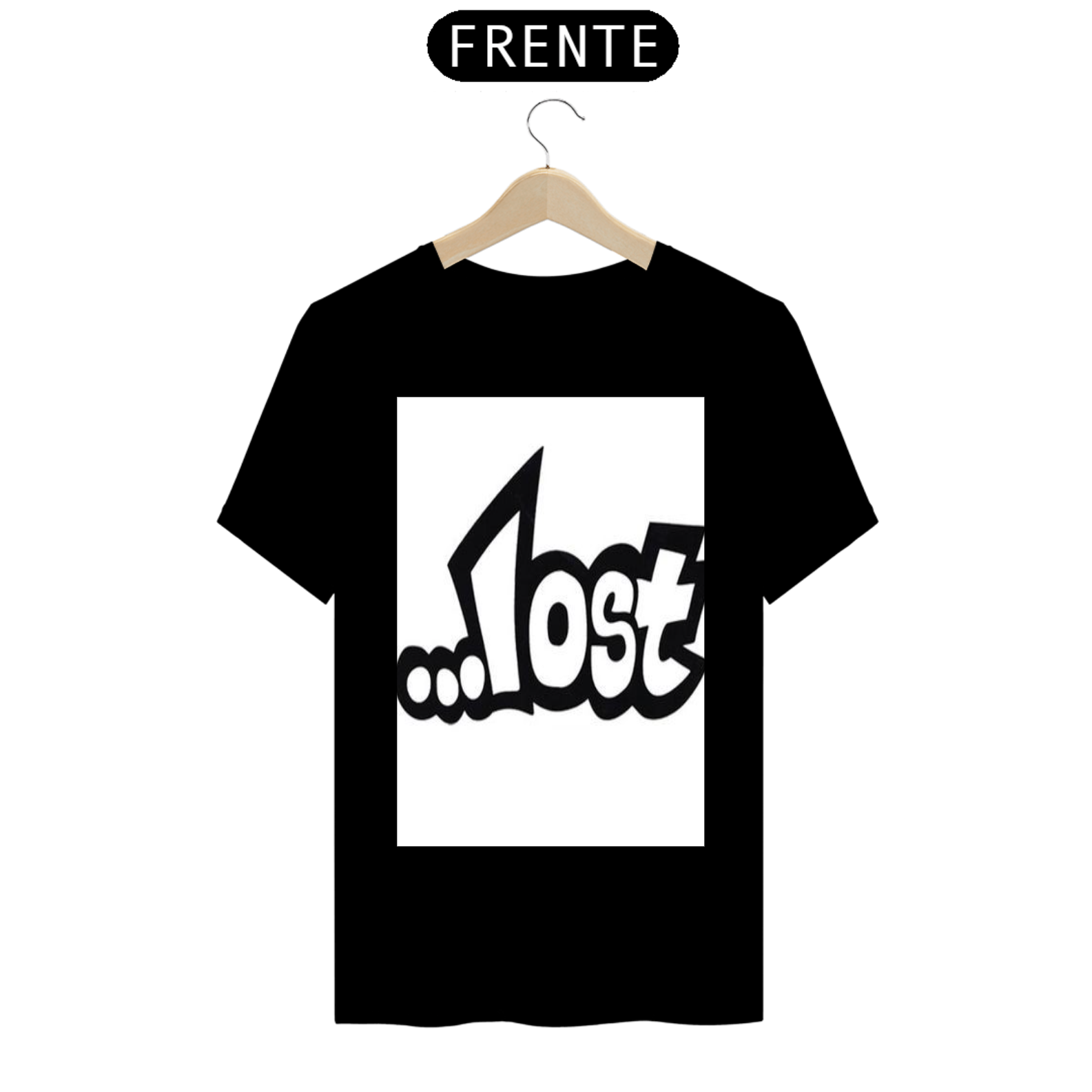 Produto: Camiseta preta (lost) 