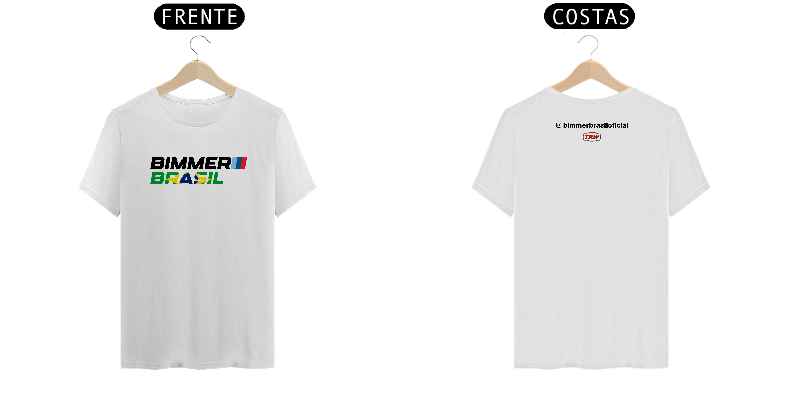 Camiseta Bimmer Brasil - Frente e Verso