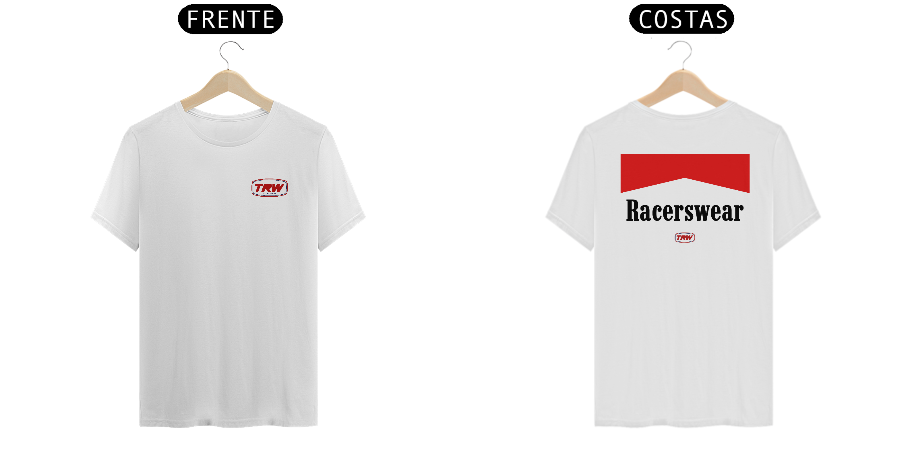 Camiseta Marlboro | Racers Wear - Frente e Costas