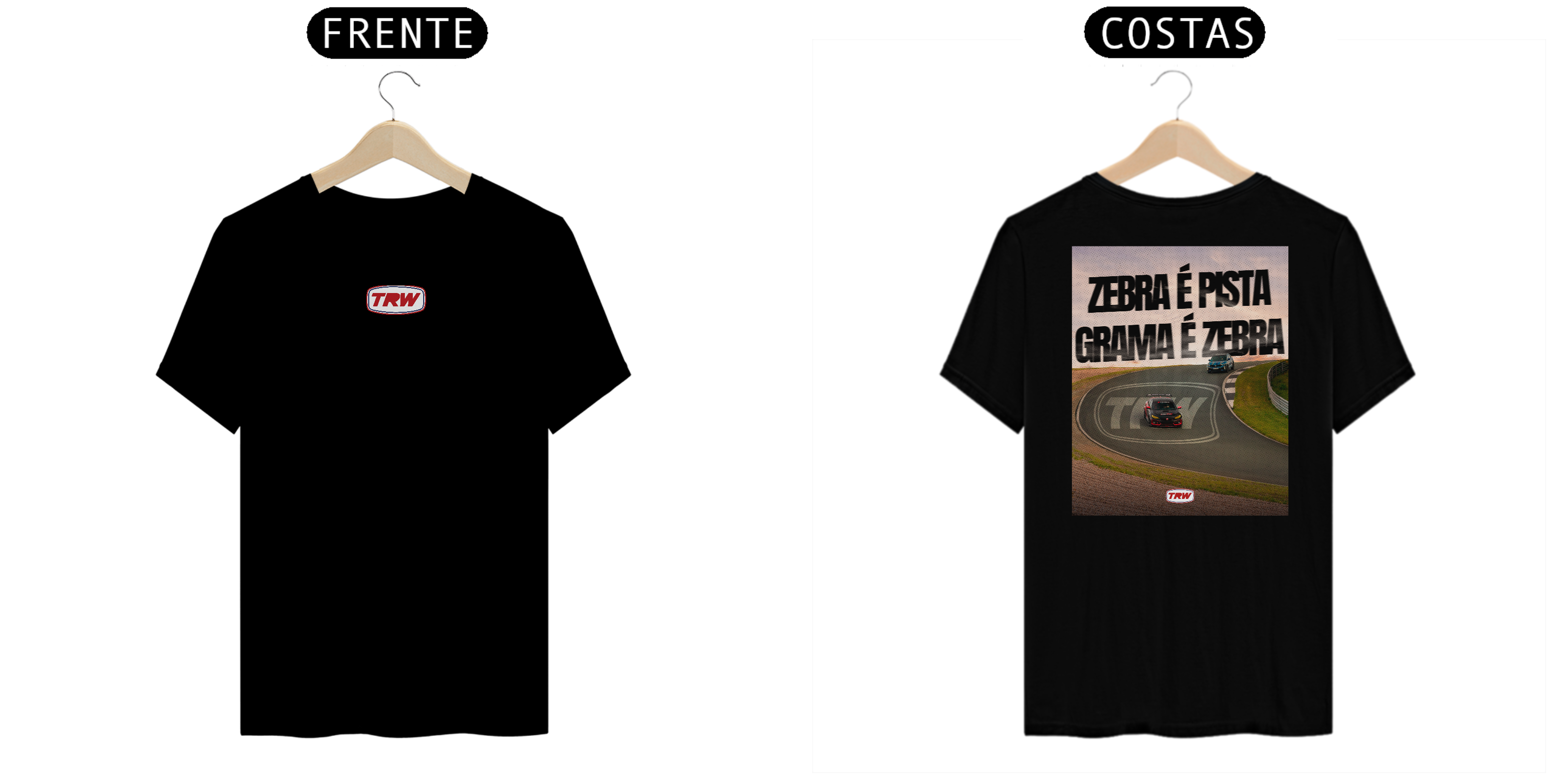 Zebra é Pista Grama é Zebra - Frente e Verso