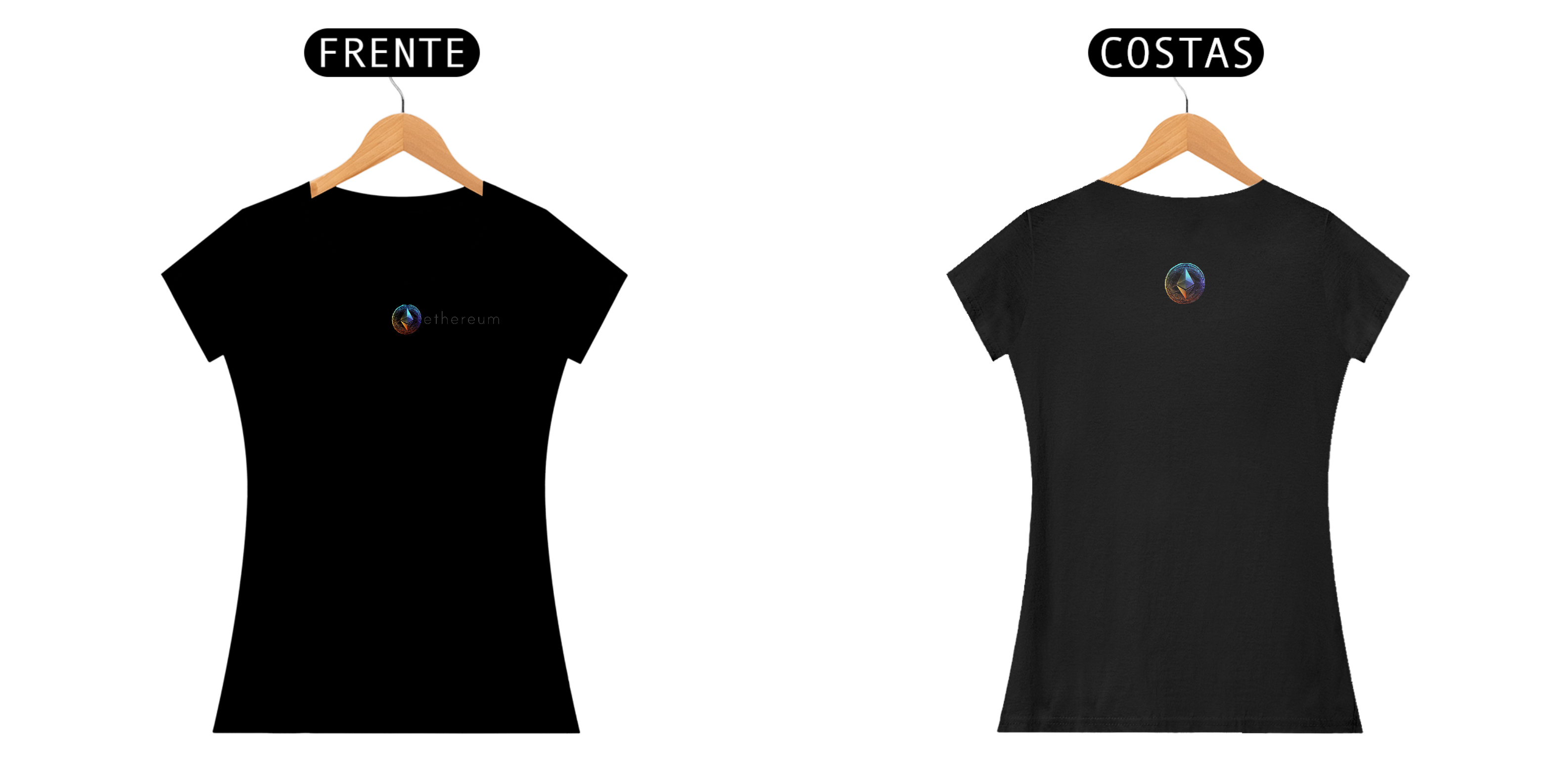 Camiseta Feminina Ethereum