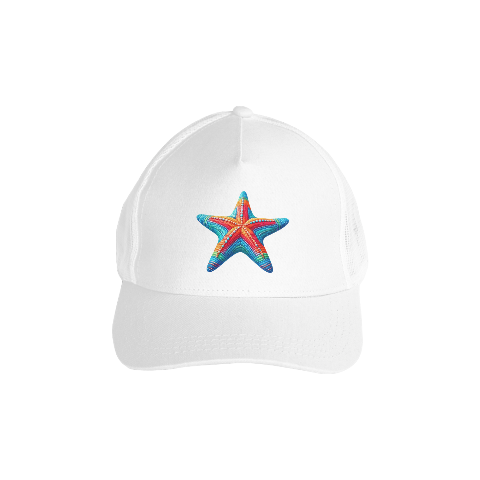 Boné com tela estrela do mar