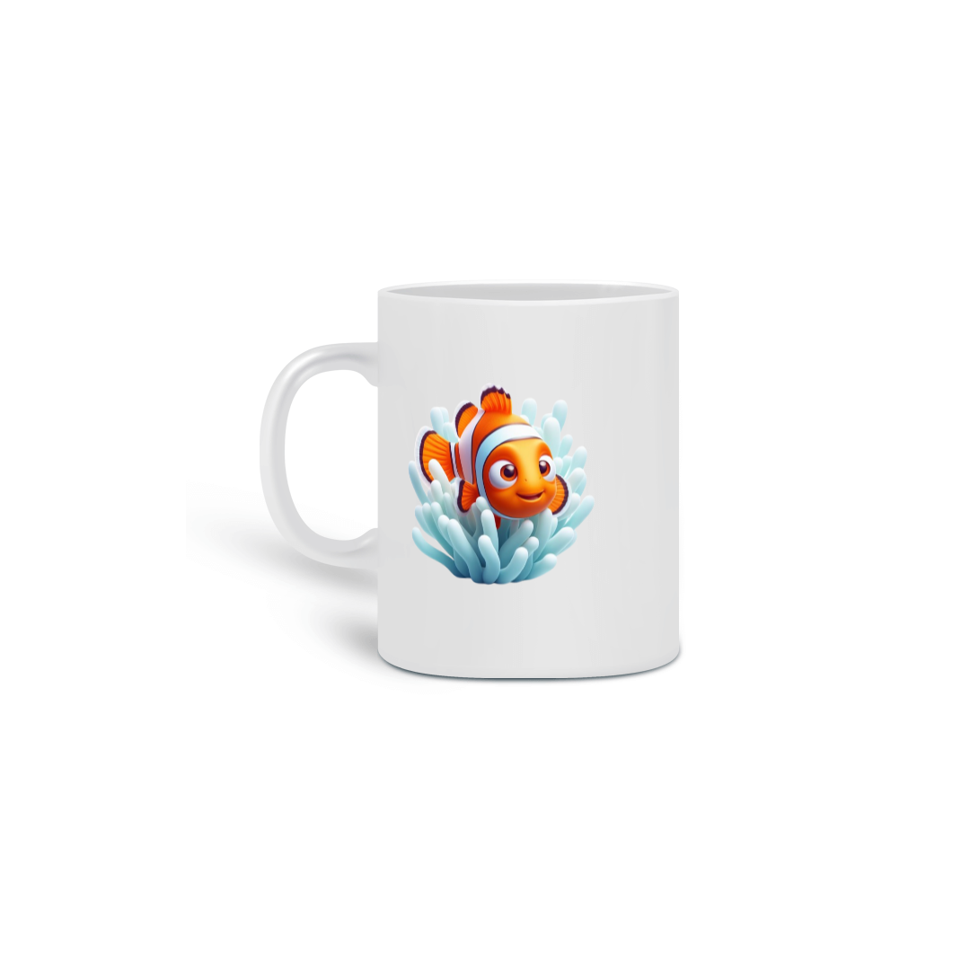 Caneca Nemo: Alegria Marinha