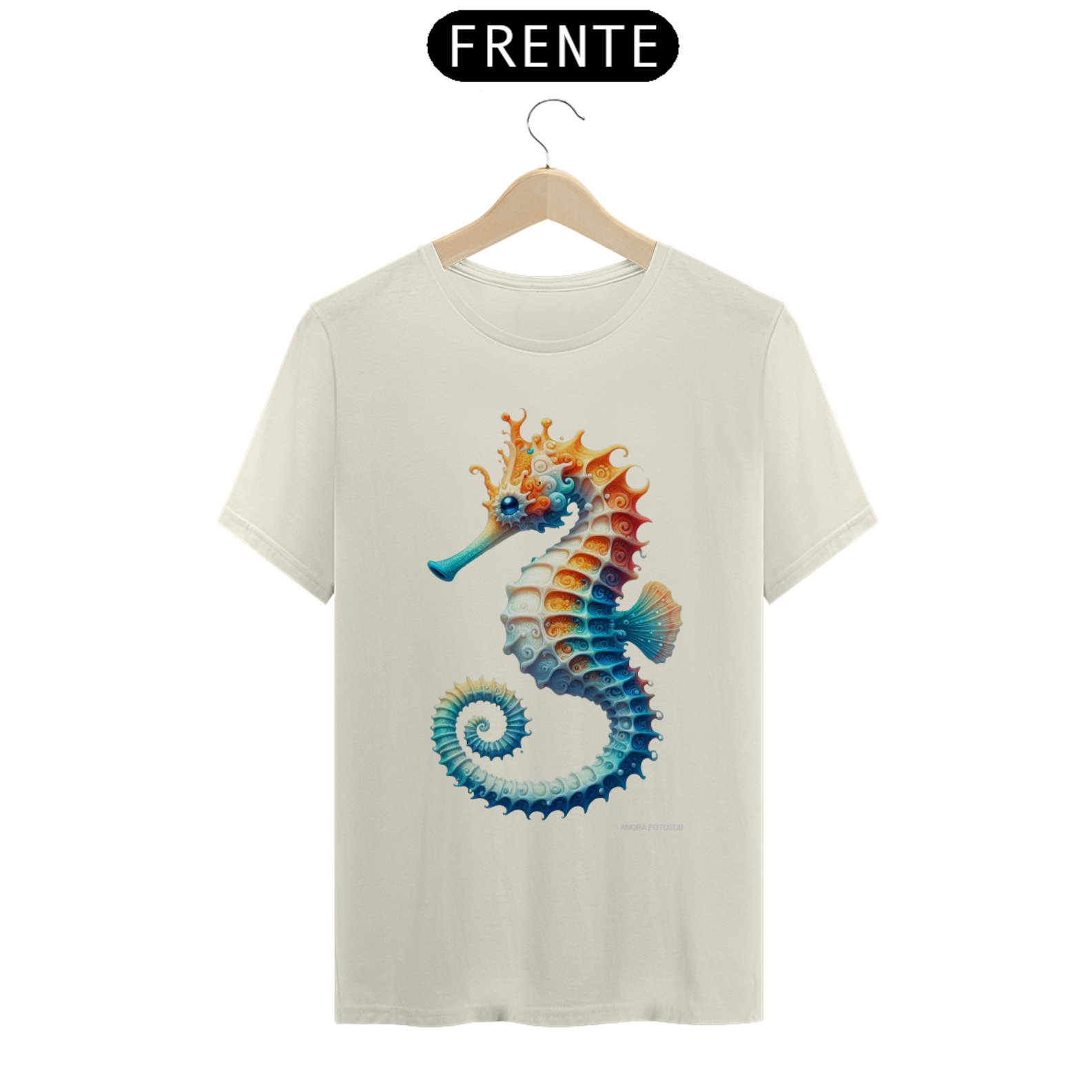 Nome do produto: Camiseta Cavalo Marinho